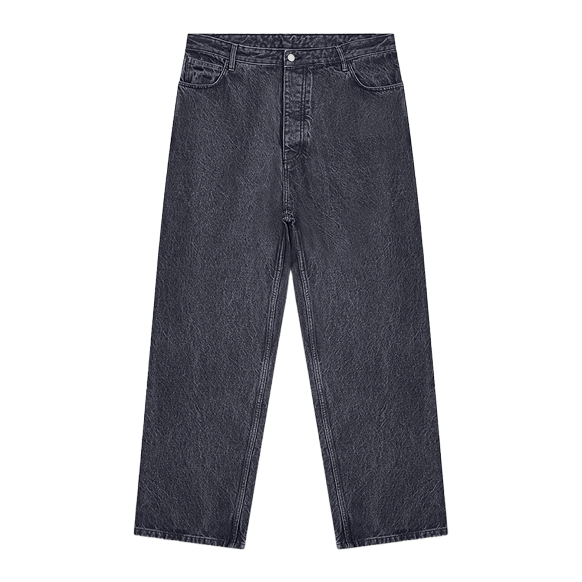 Denim Pants Washed Black