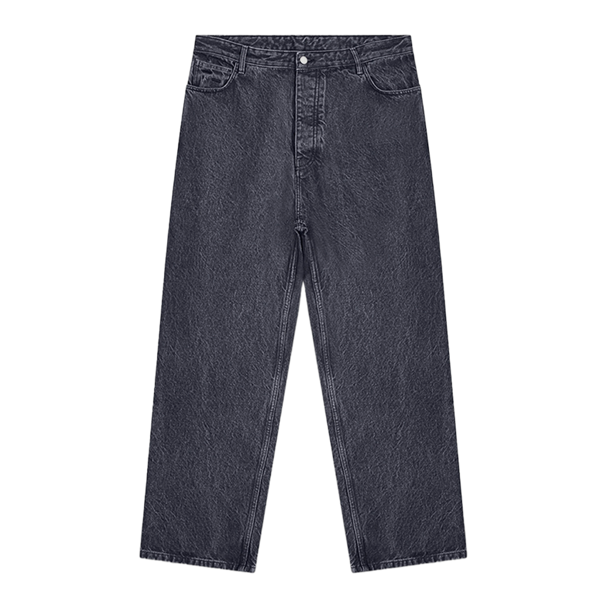Denim Pants Washed Black