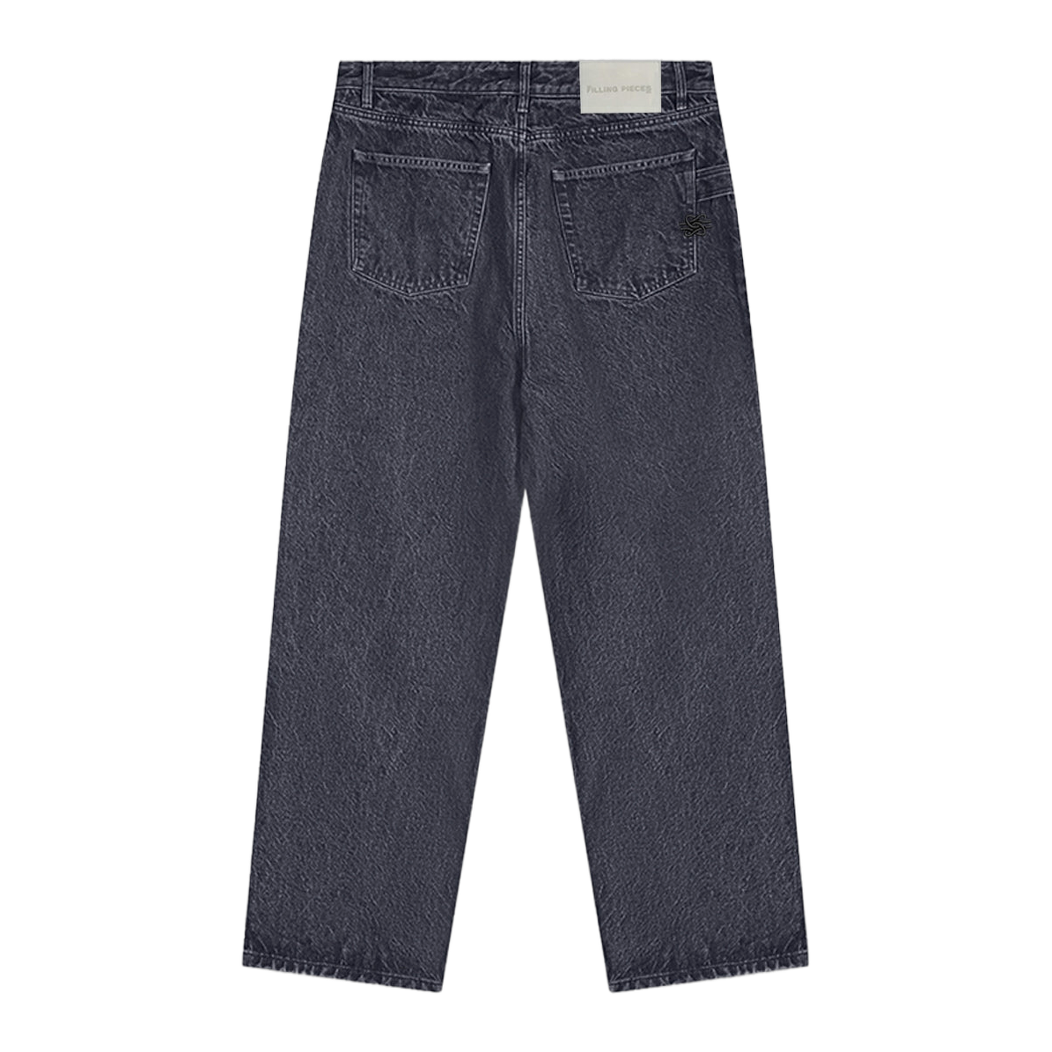 Denim Pants Washed Black