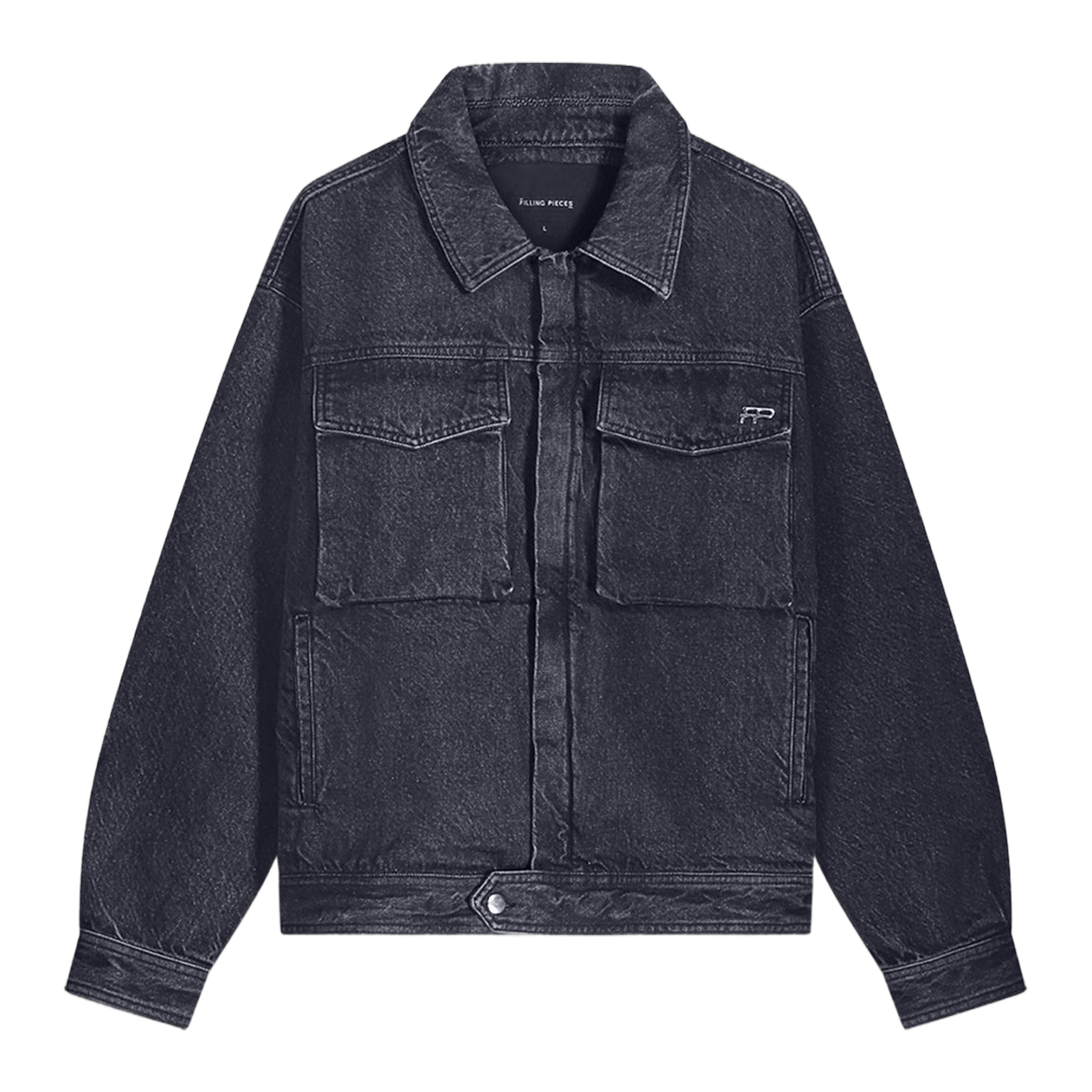 Denim Jacket Washed Black