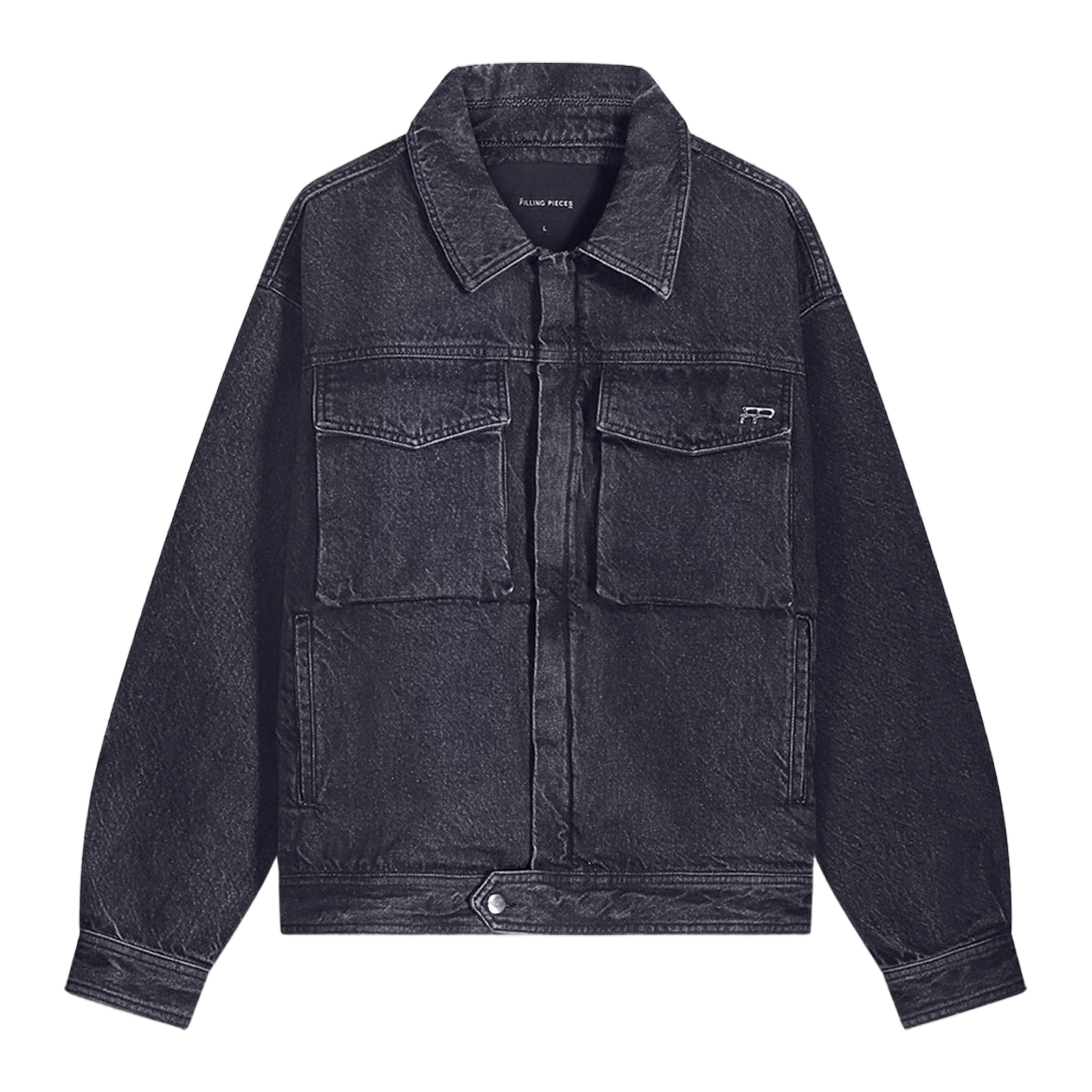 Denim Jacket Washed Black