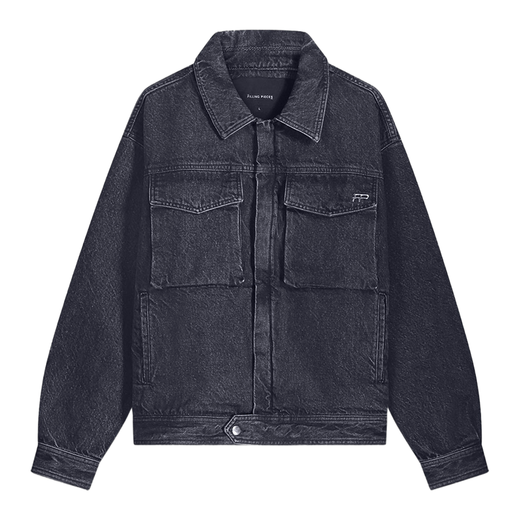 Denim Jacket Washed Black