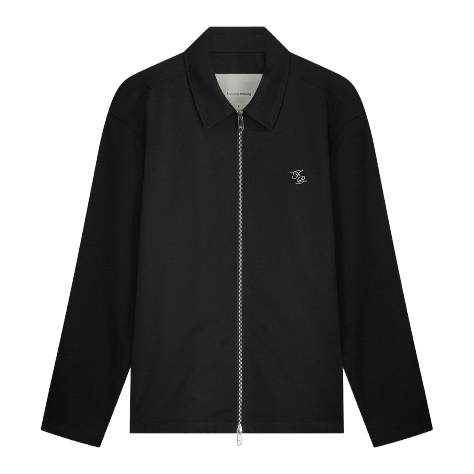 Coach Jacket Twill Wool Black