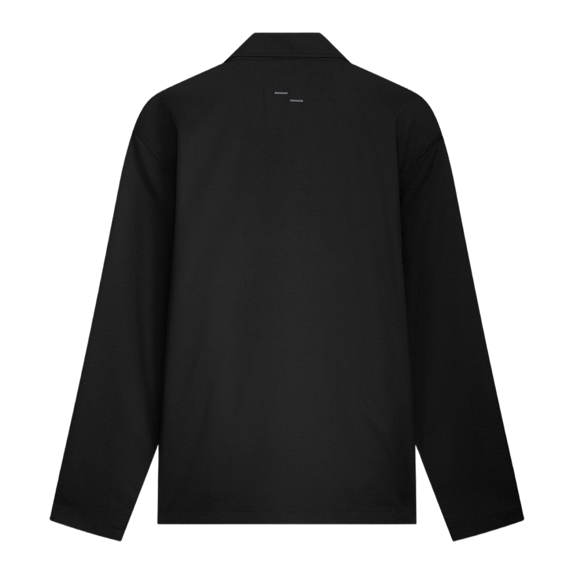 Coach Jacket Twill Wool Black