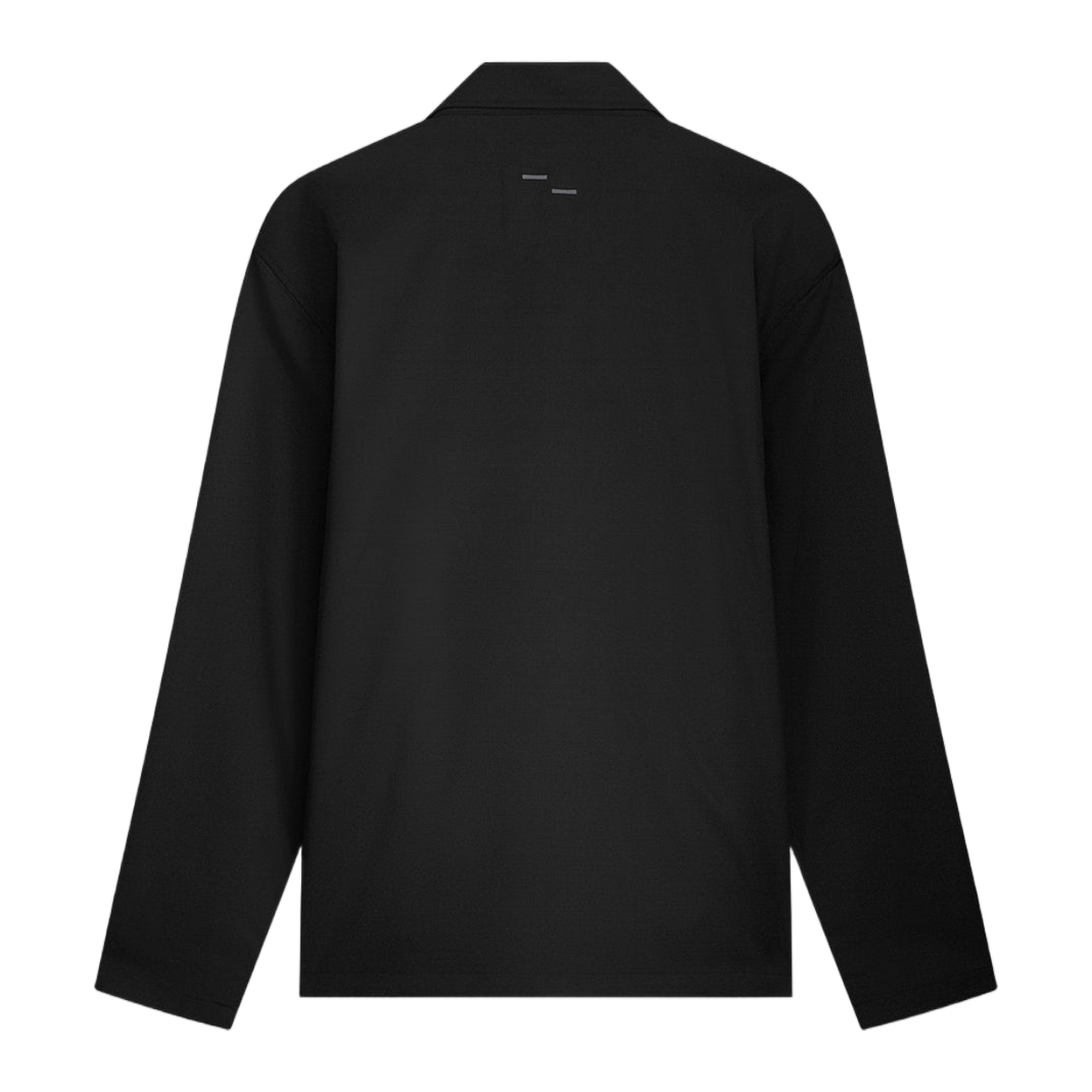 Coach Jacket Twill Wool Black