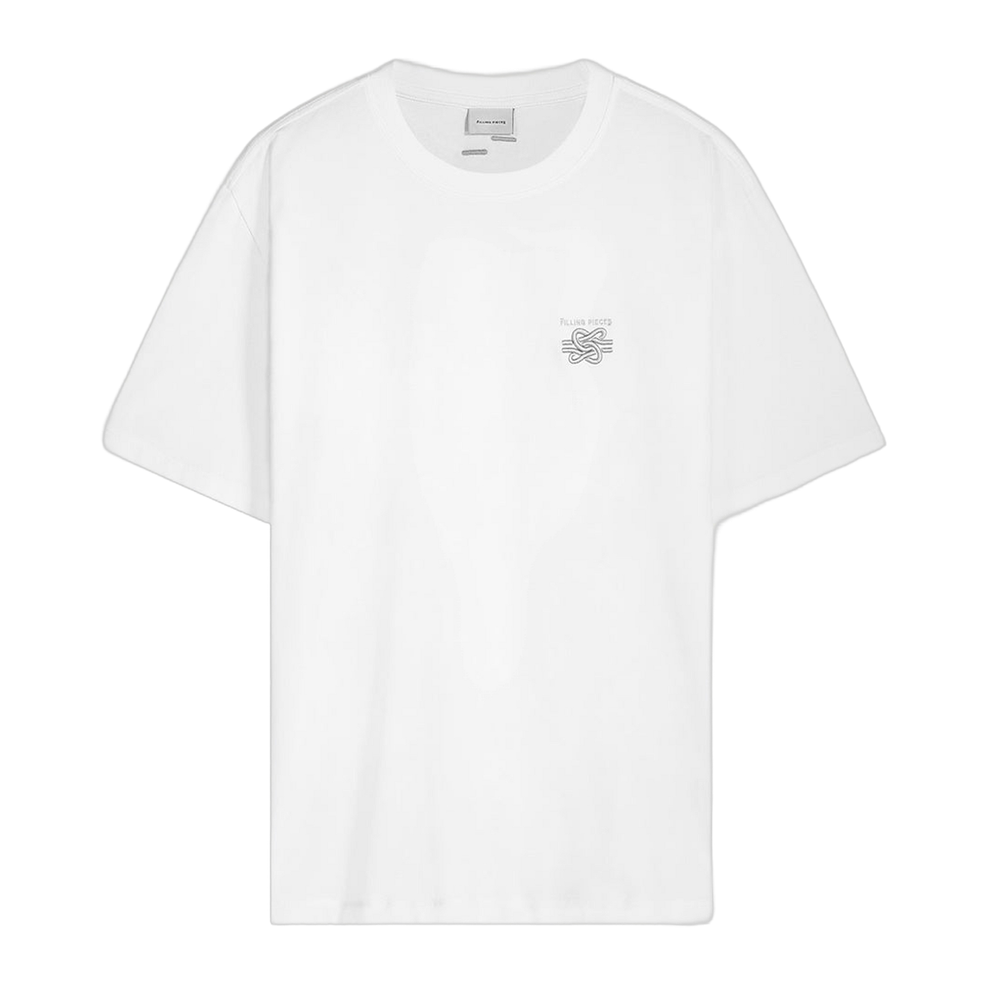 T-shirt Embroidered Knot White