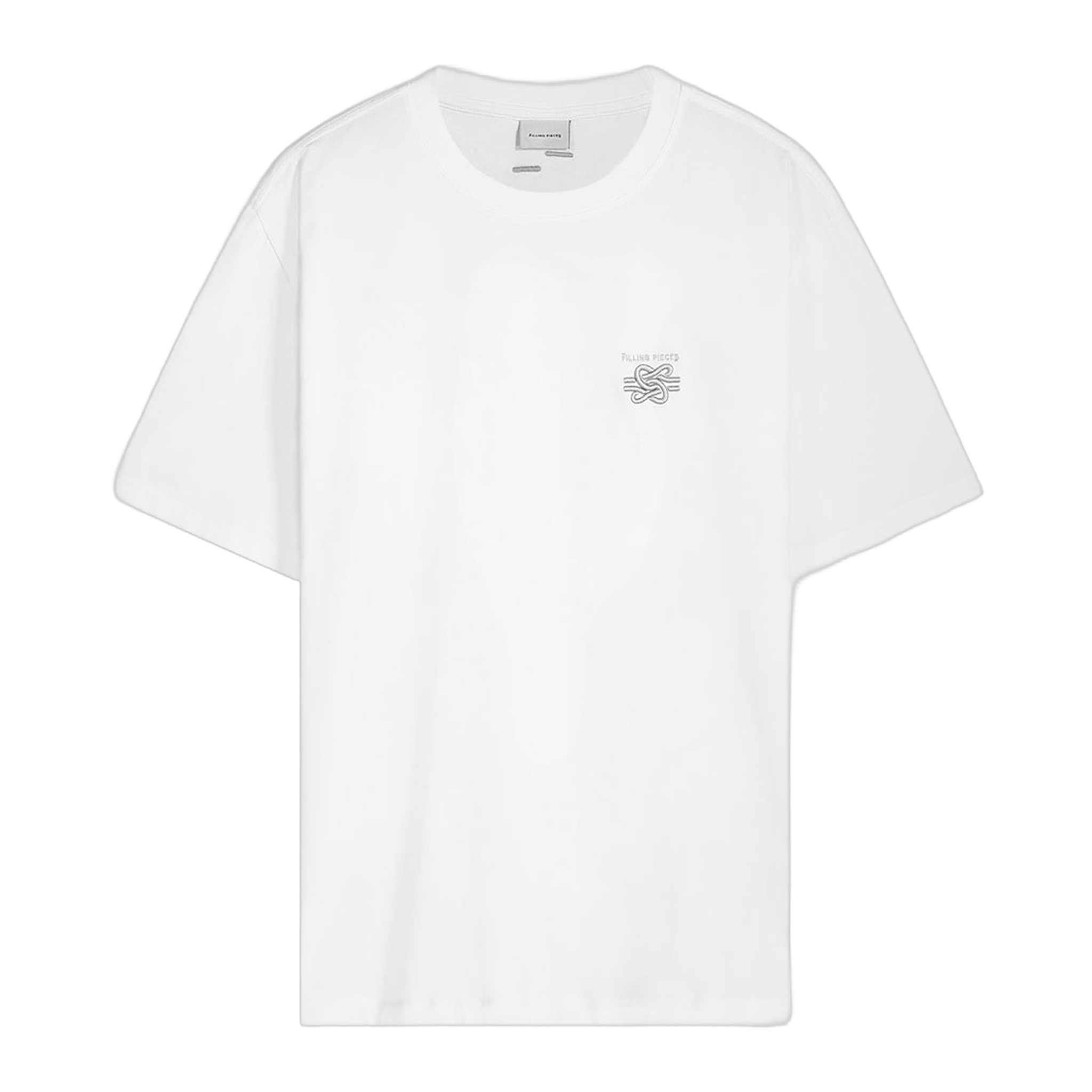 T-shirt Embroidered Knot White
