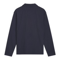 Coach Jacket Pinstripe Maritime Blue