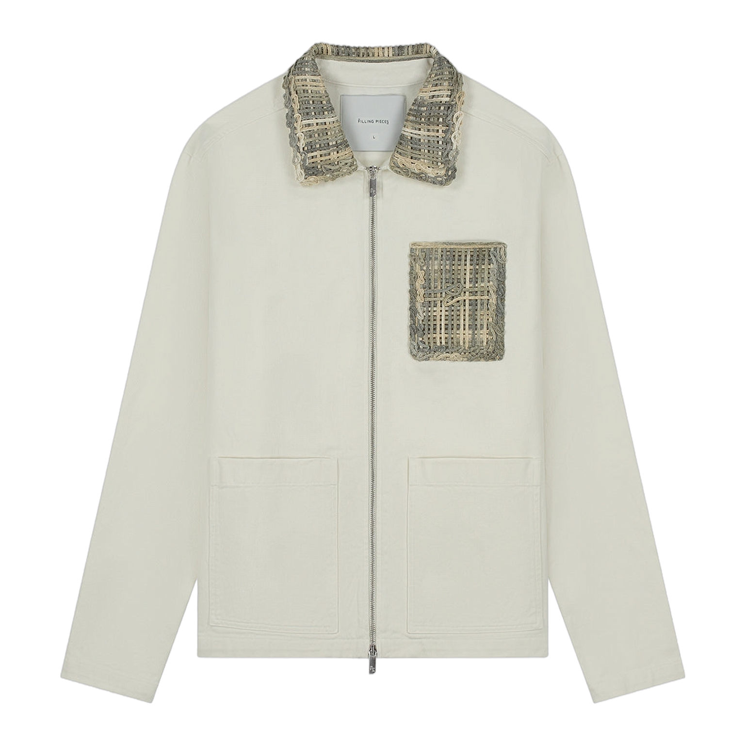 Worker Jacket Panier Antique White