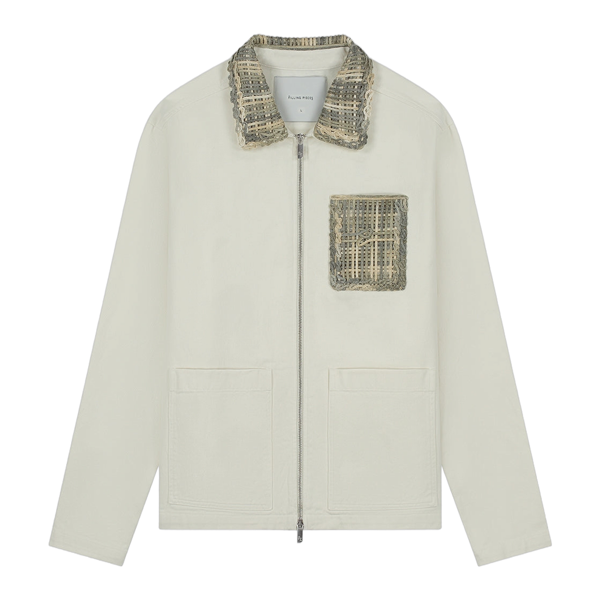 Worker Jacket Panier Antique White