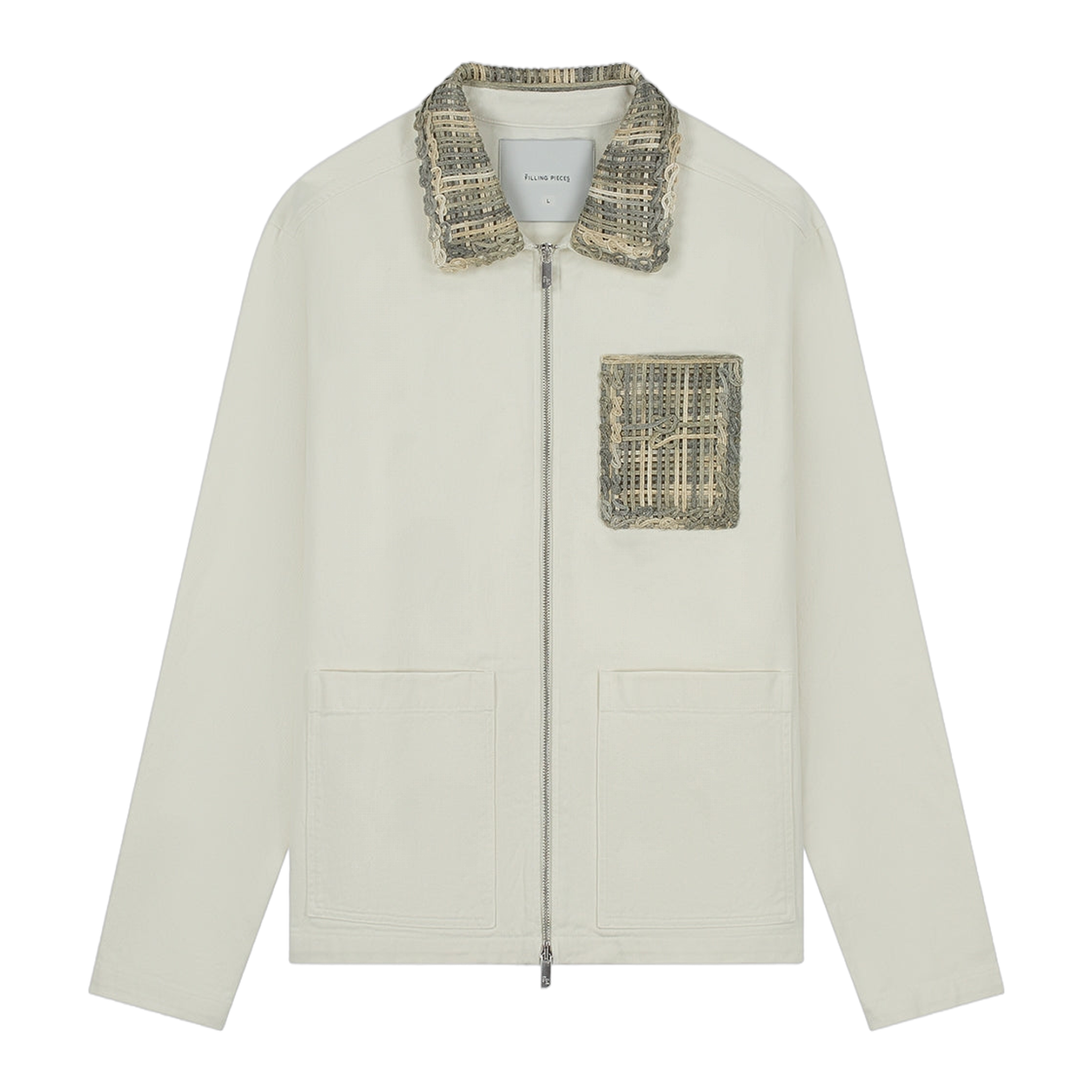 Worker Jacket Panier Antique White