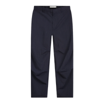 Drapy Pants Pinstripe Navy