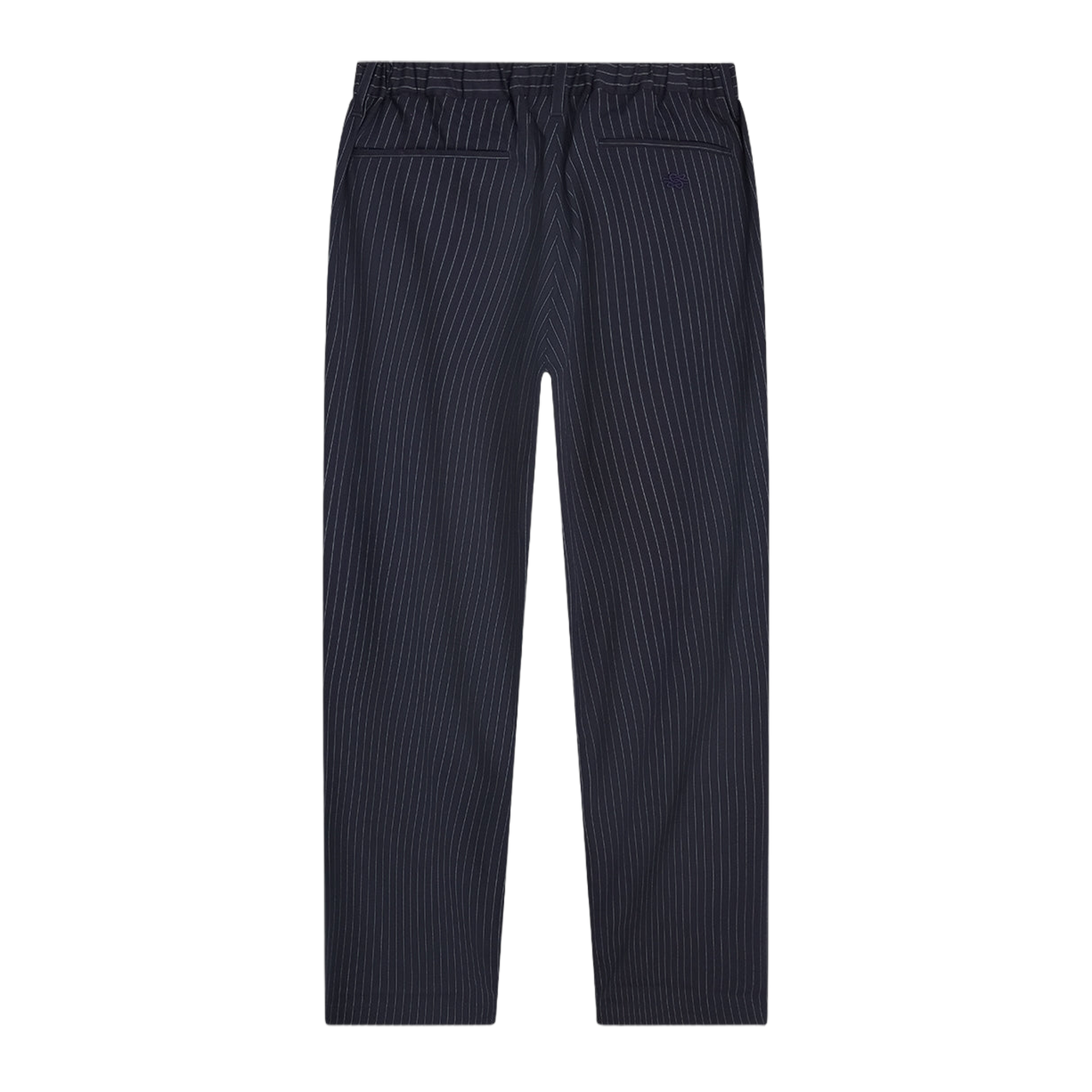 Drapy Pants Pinstripe Navy