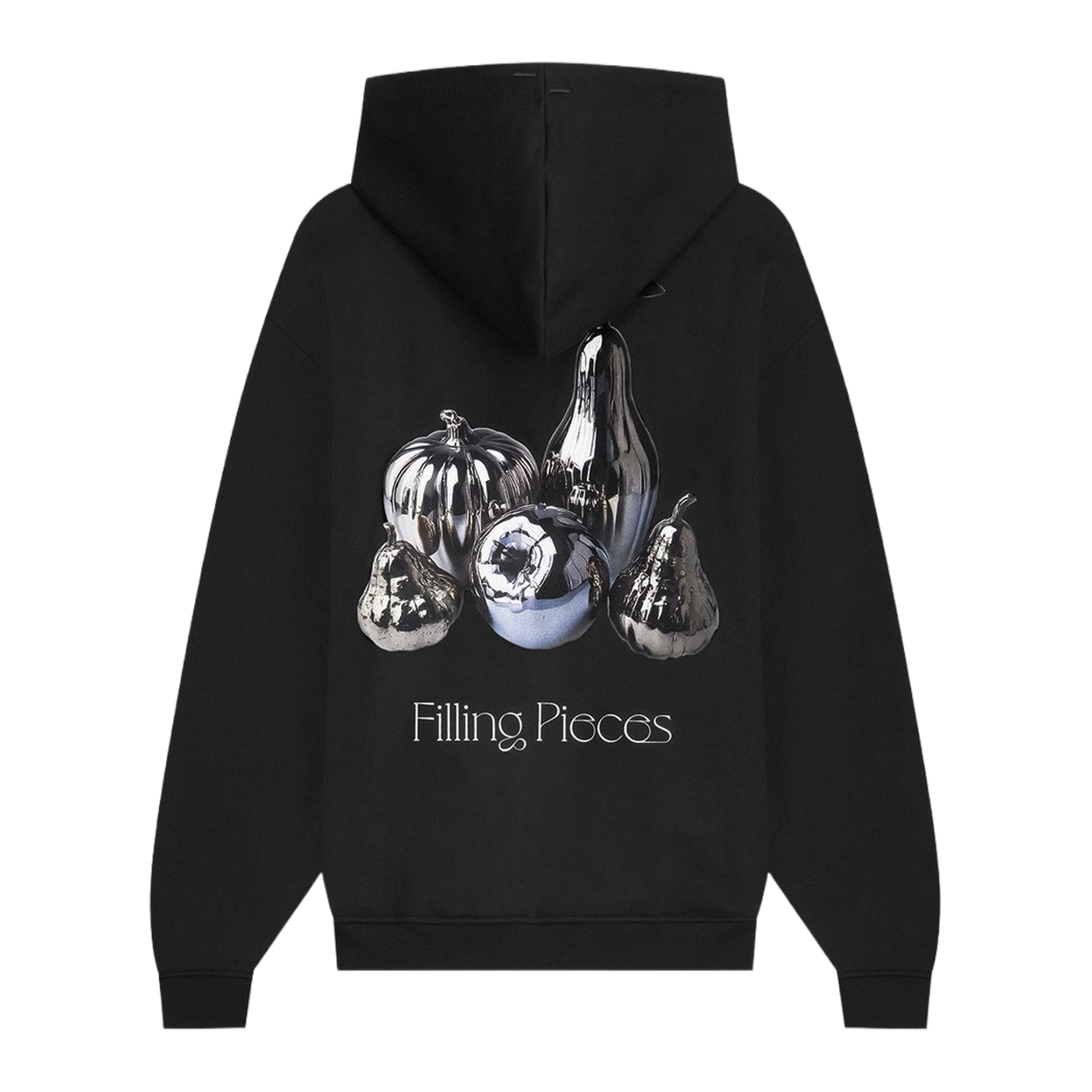 Zip Hoodie Chrome Fruit Black