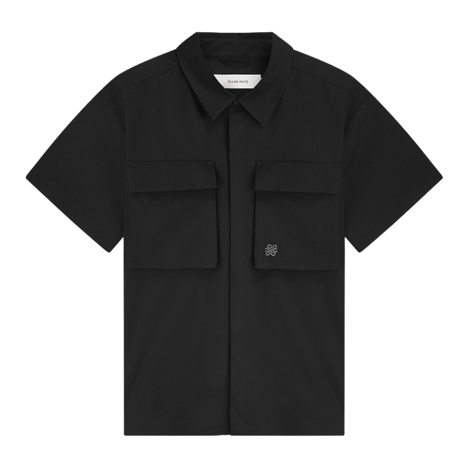 Resort Shirt Drapy Black