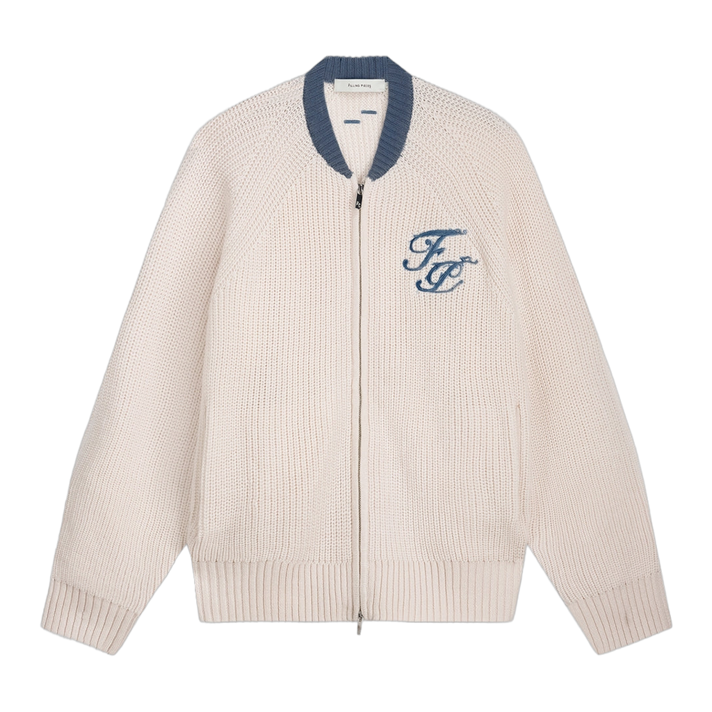 Zip Knit Classic Antique White