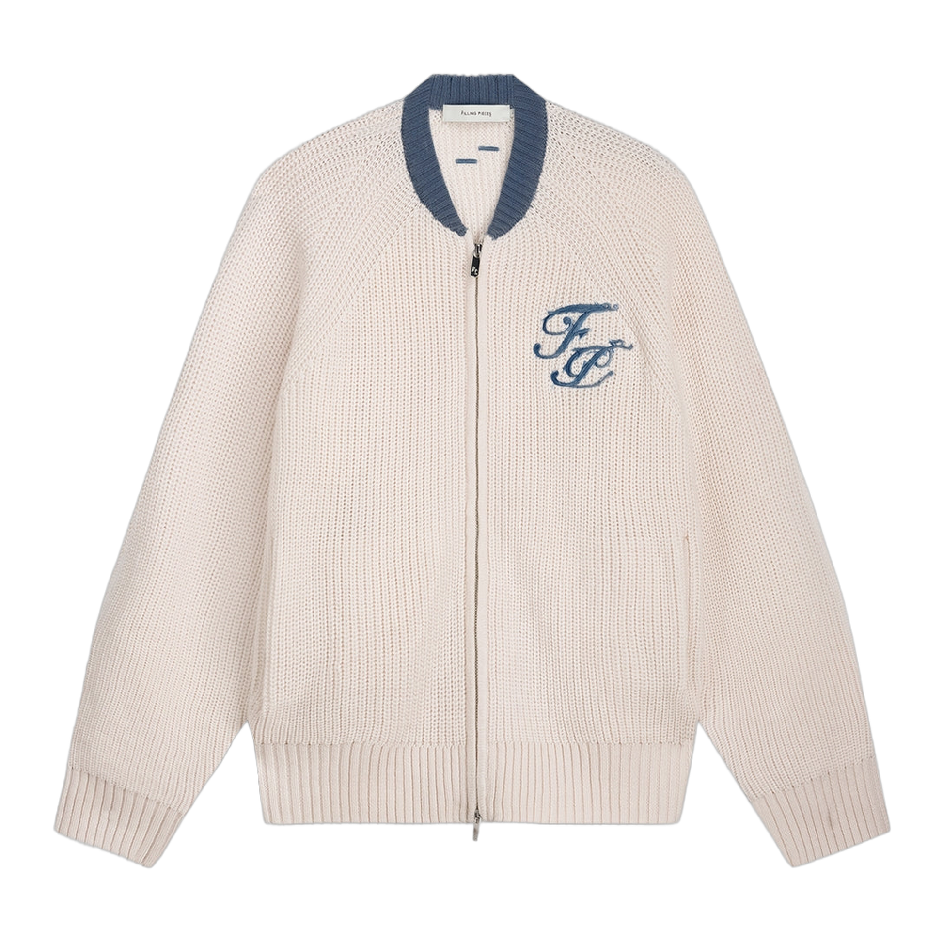 Zip Knit Classic Antique White