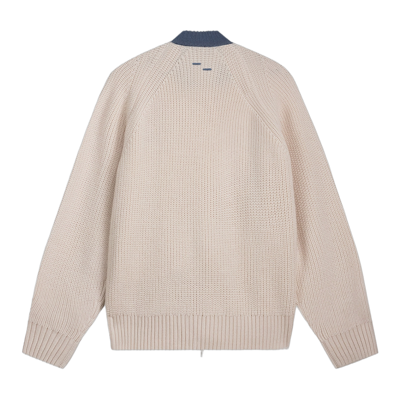 Zip Knit Classic Antique White
