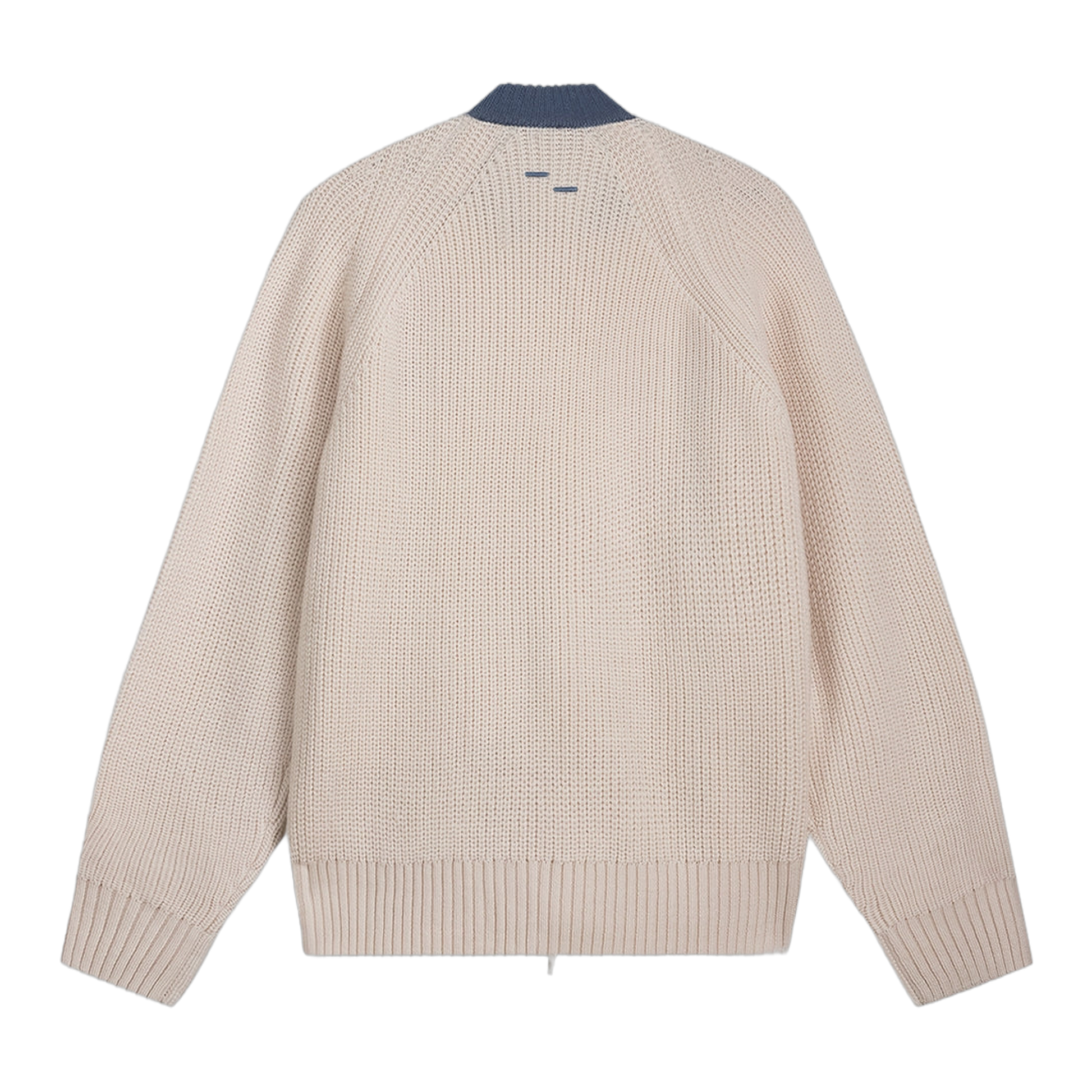 Zip Knit Classic Antique White