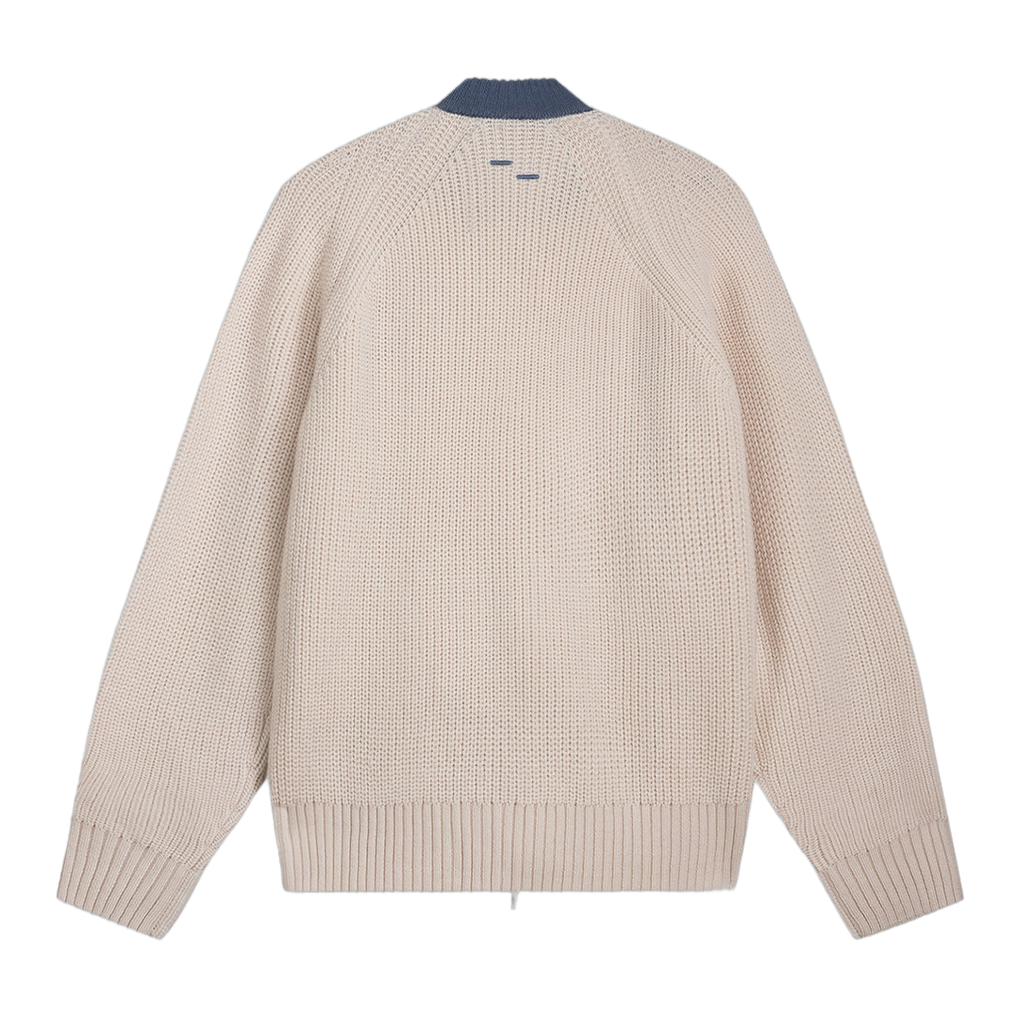 Zip Knit Classic Antique White