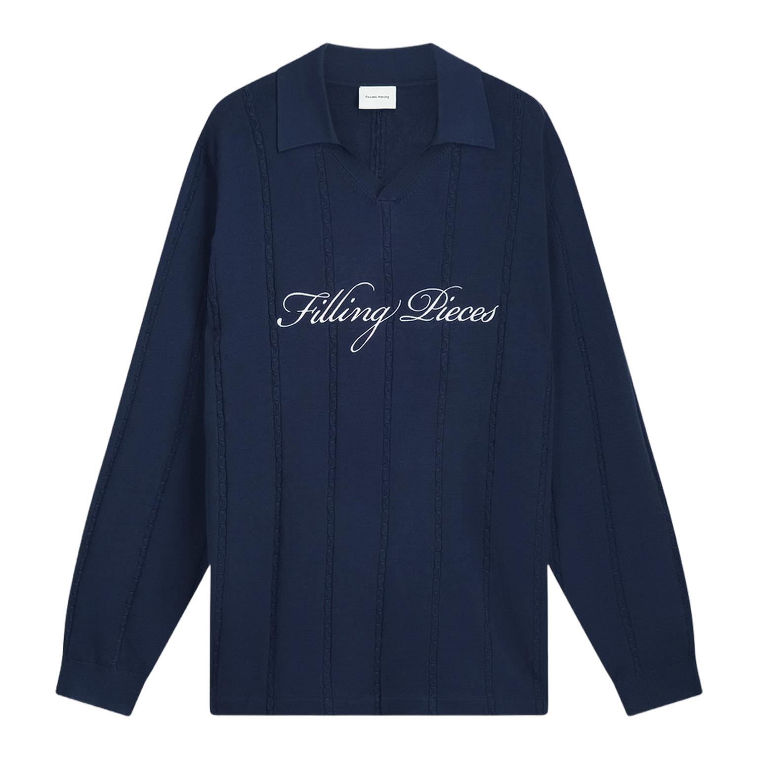Knit Football Jersey Navy