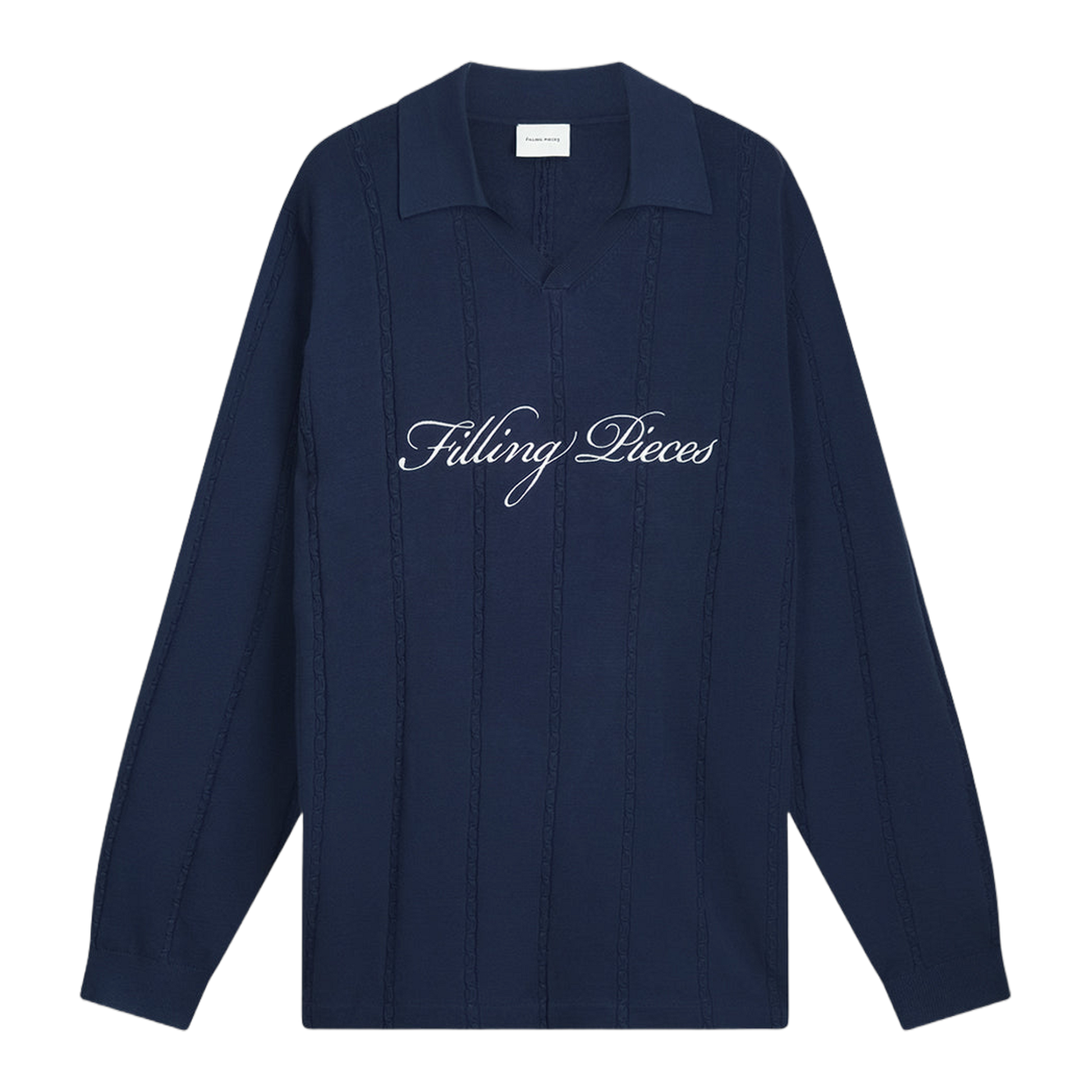 Knit Football Jersey Navy