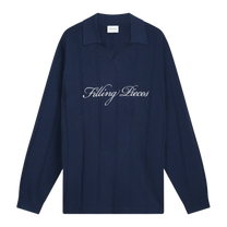Knit Football Jersey Navy