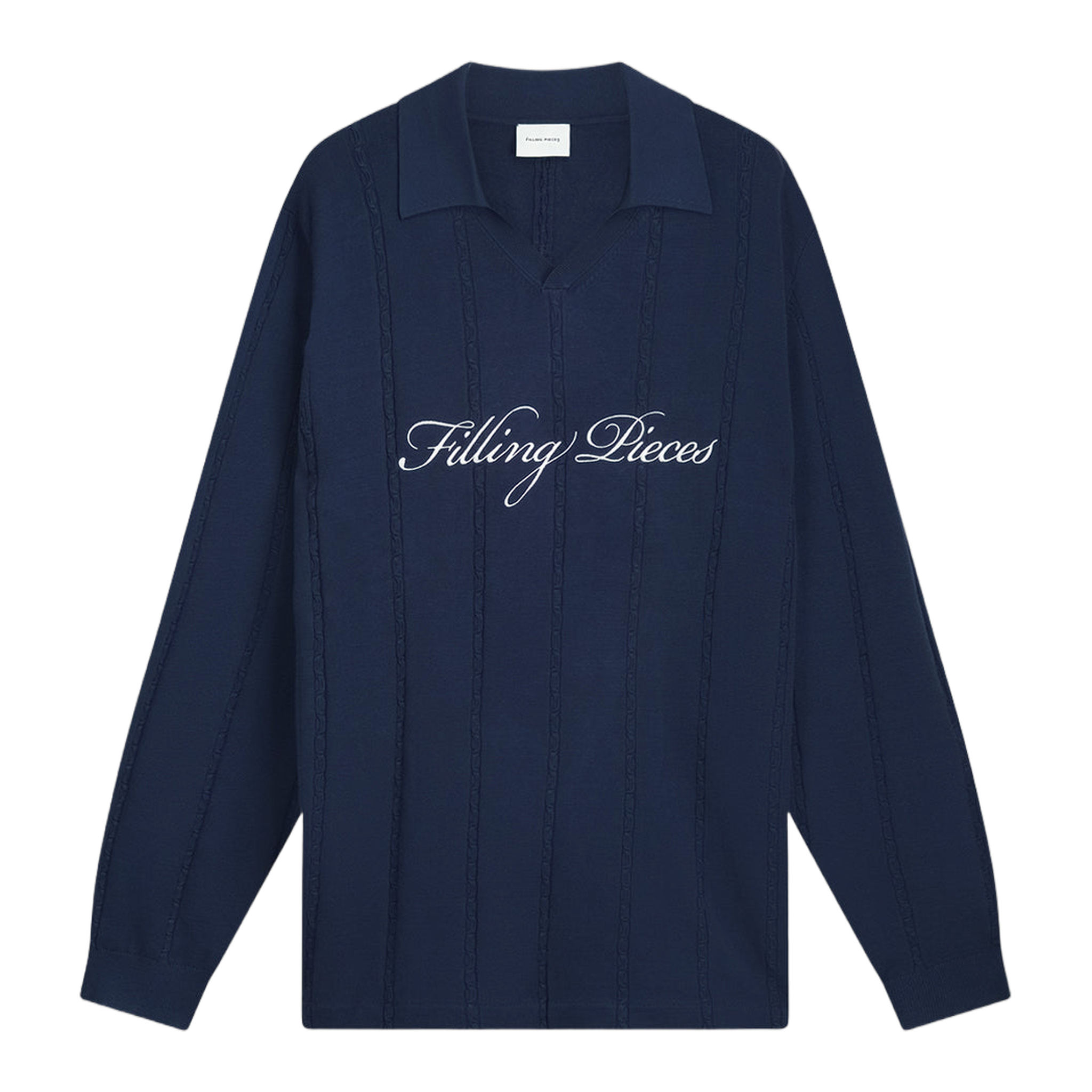 Knit Football Jersey Navy