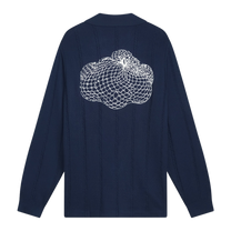 Knit Football Jersey Navy