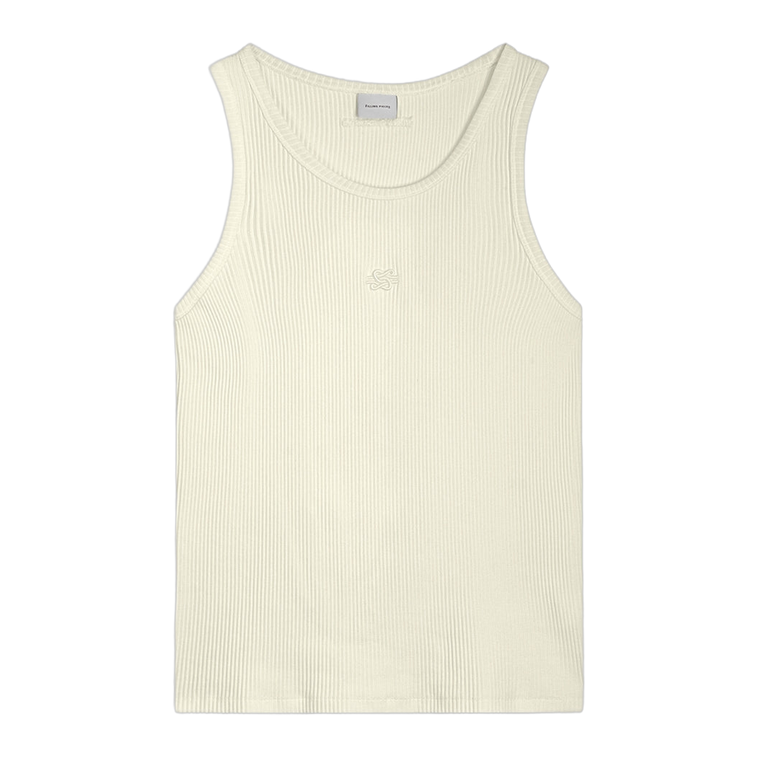 Tank Top Ribbed Antique White
