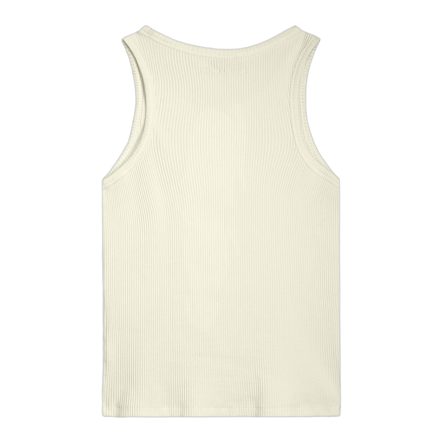 Tank Top Ribbed Antique White