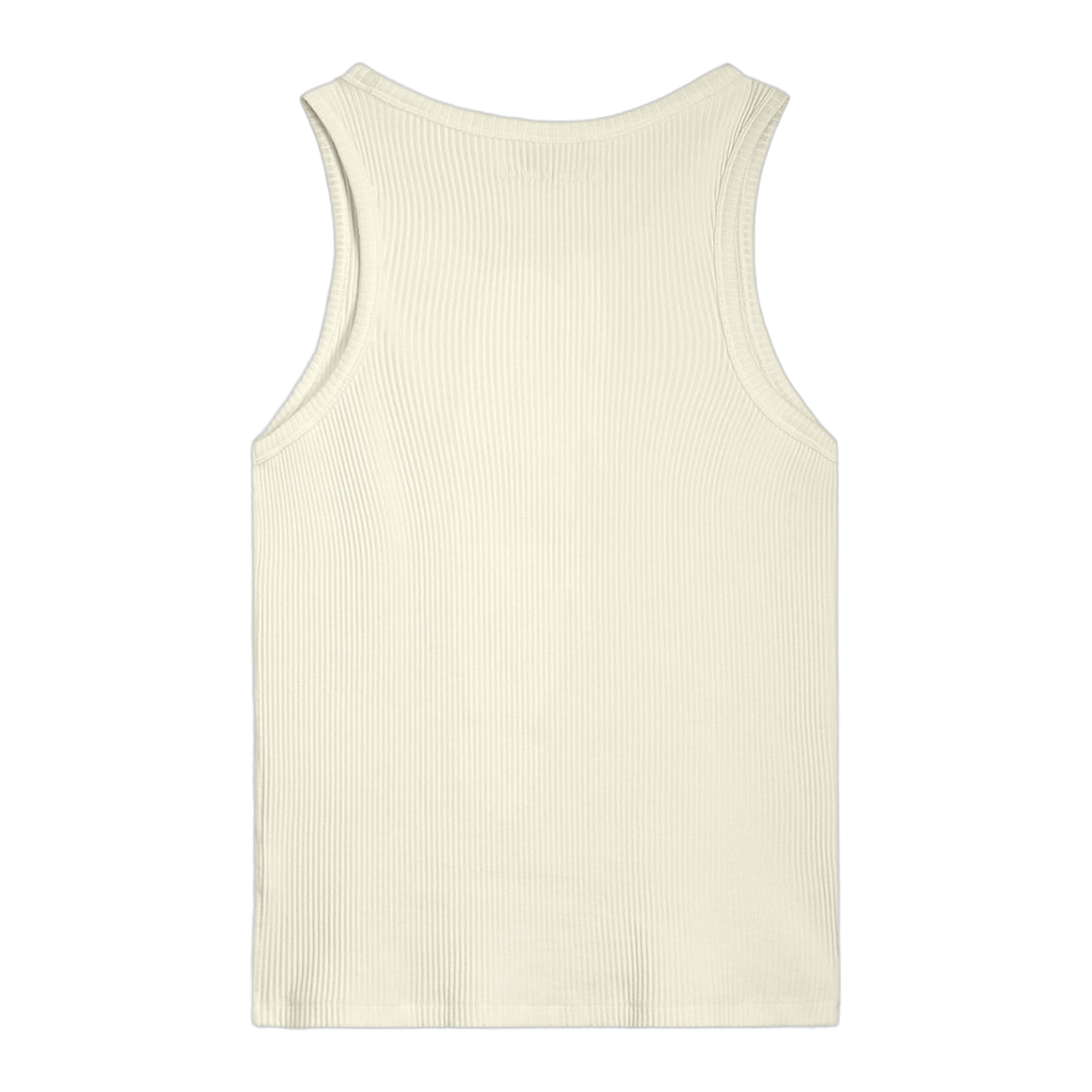 Tank Top Ribbed Antique White
