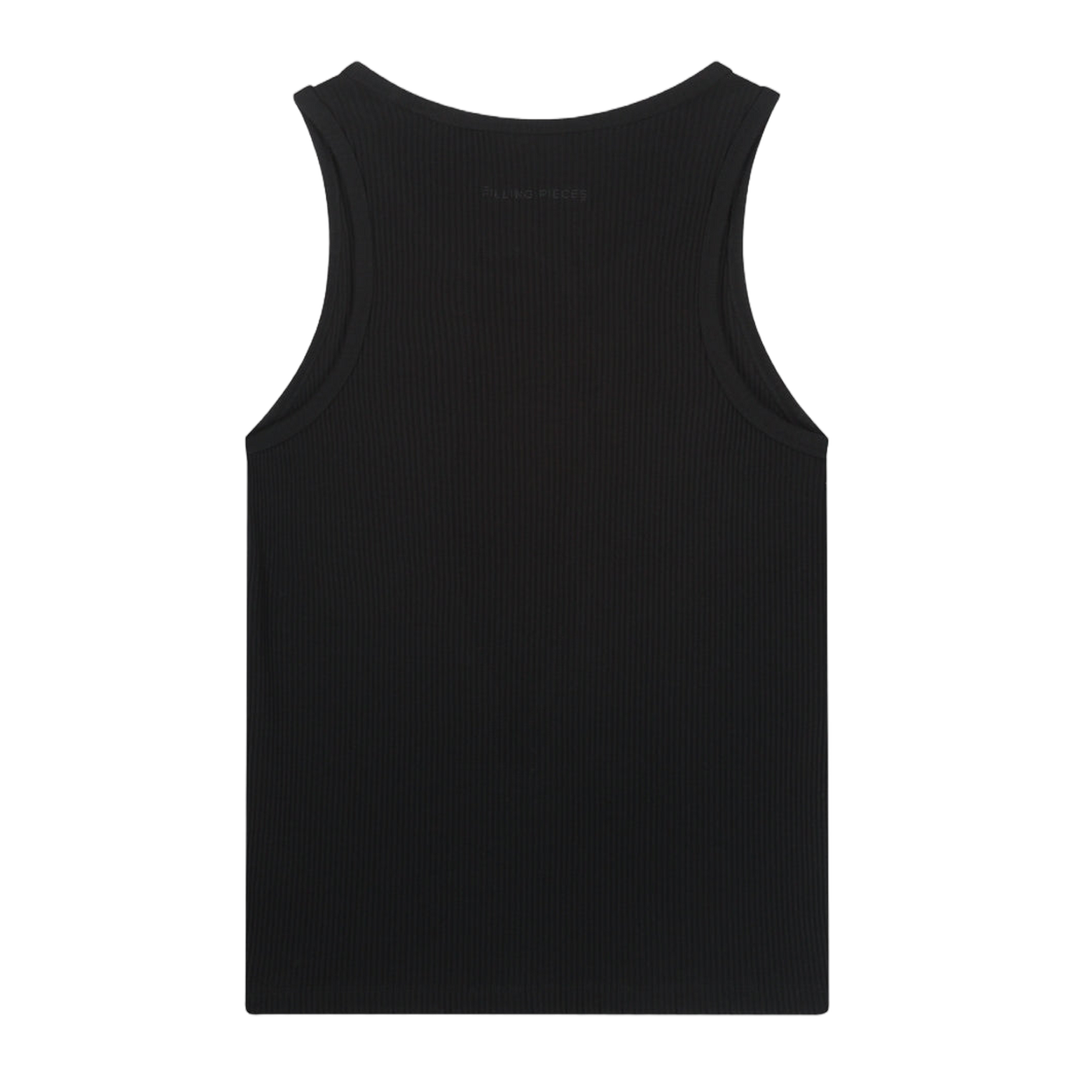 Tank Top Ribbed Black