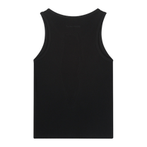 Tank Top Ribbed Black