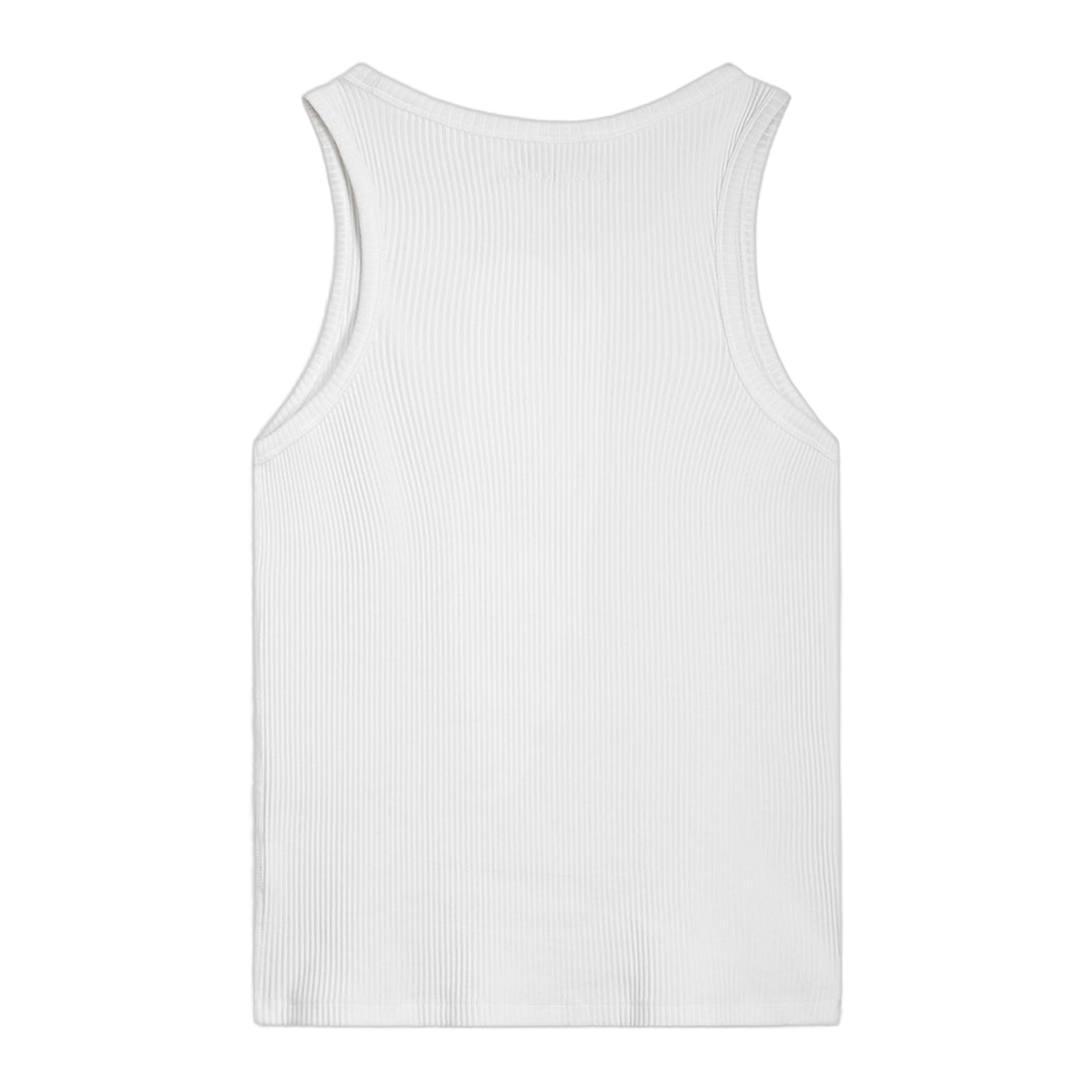 Tank Top Ribbed White