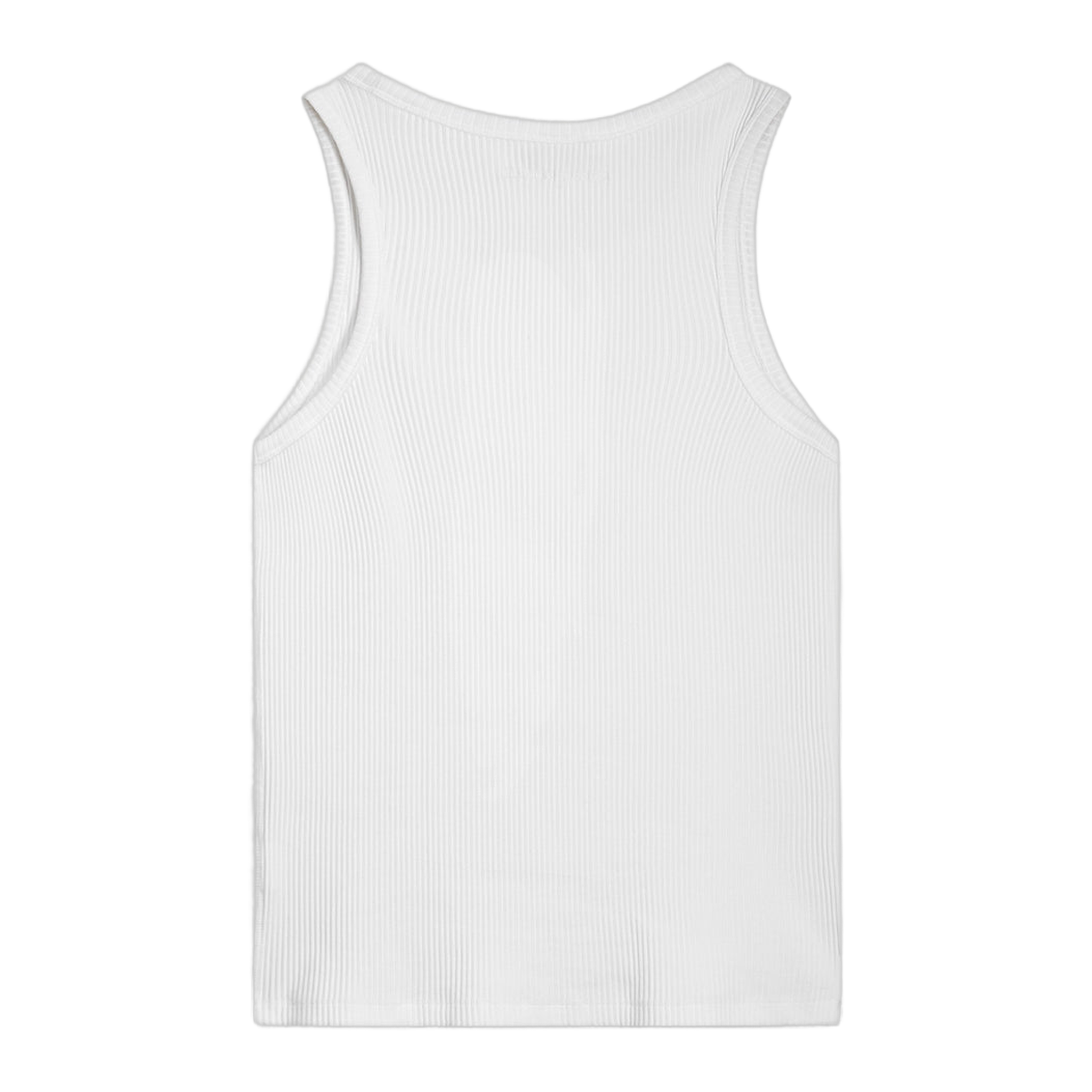 Tank Top Ribbed White