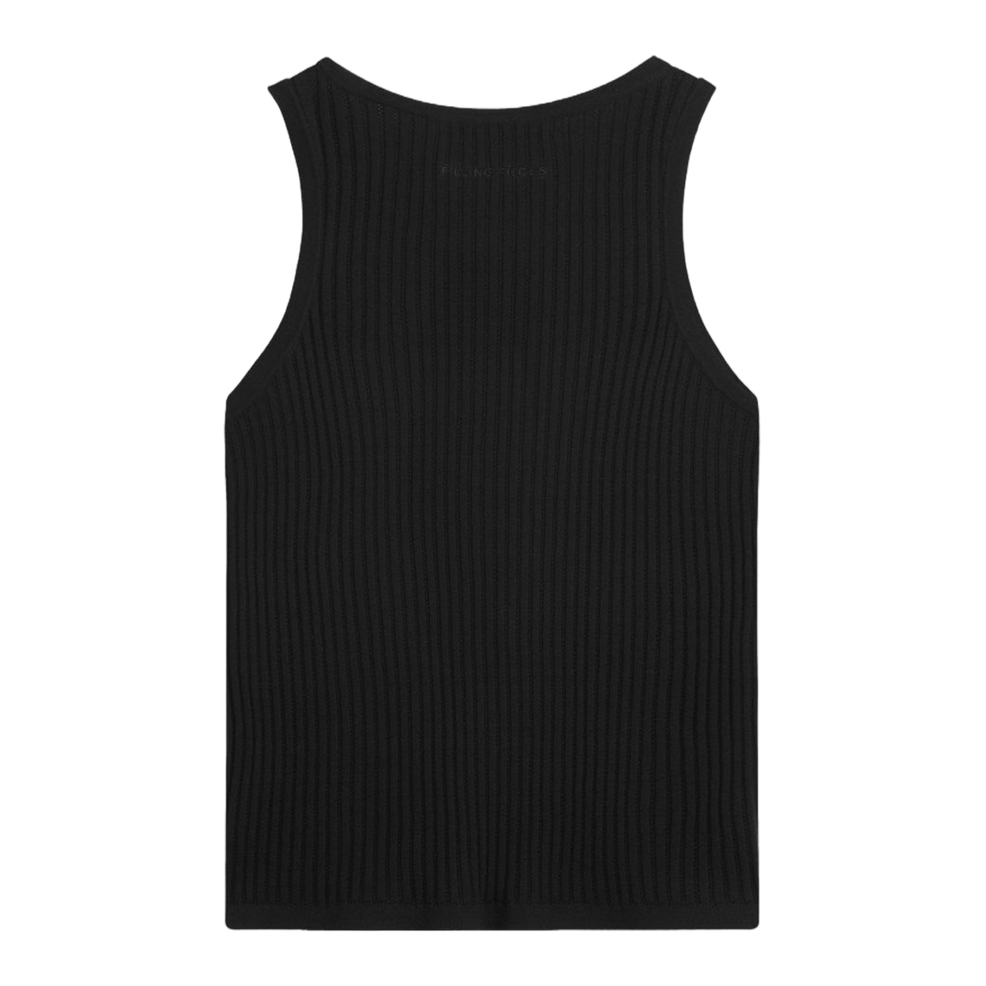 Knit Tank Top Black