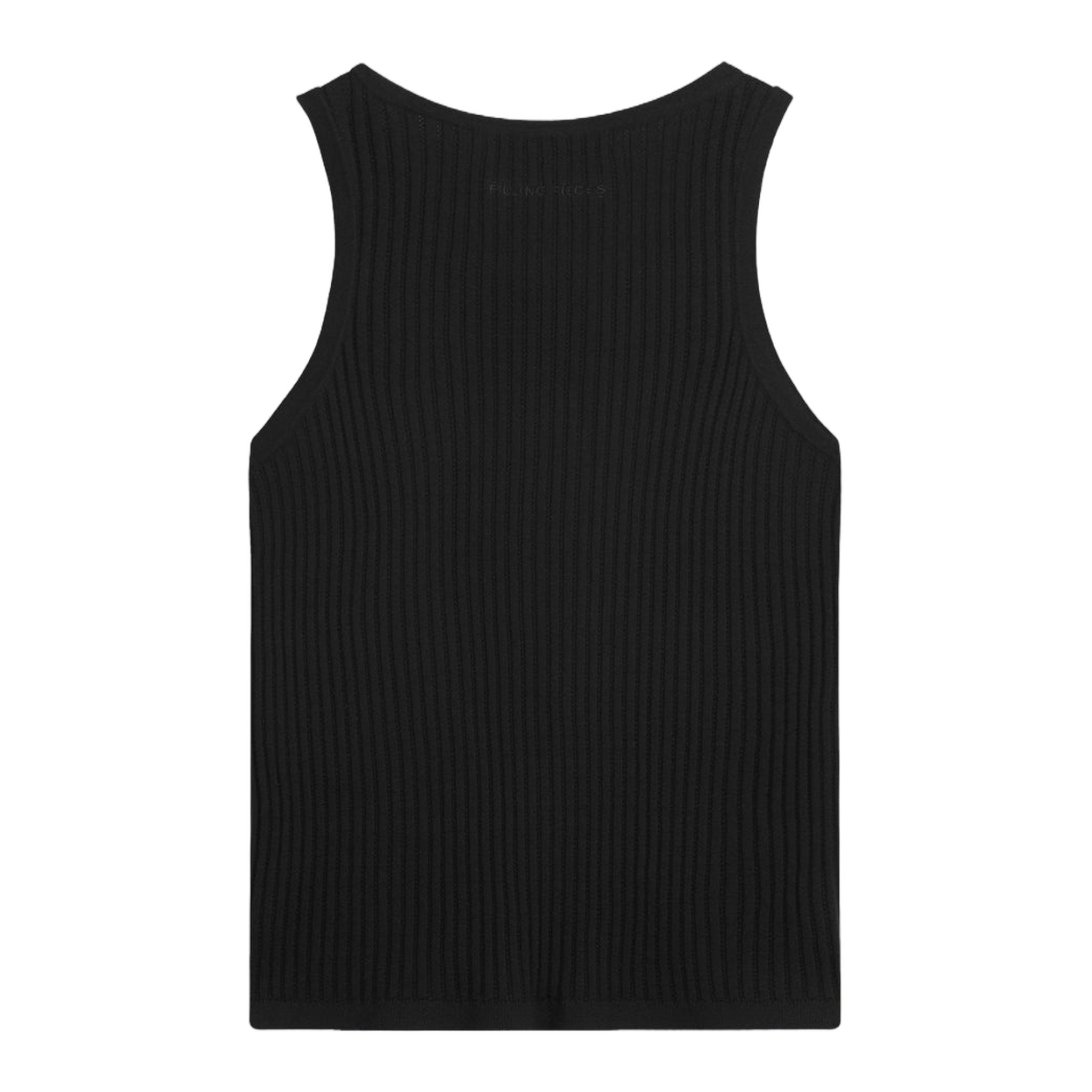 Knit Tank Top Black