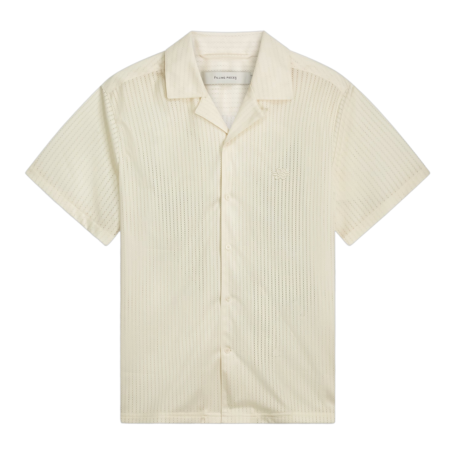 Resort Shirt Mesh Antique White