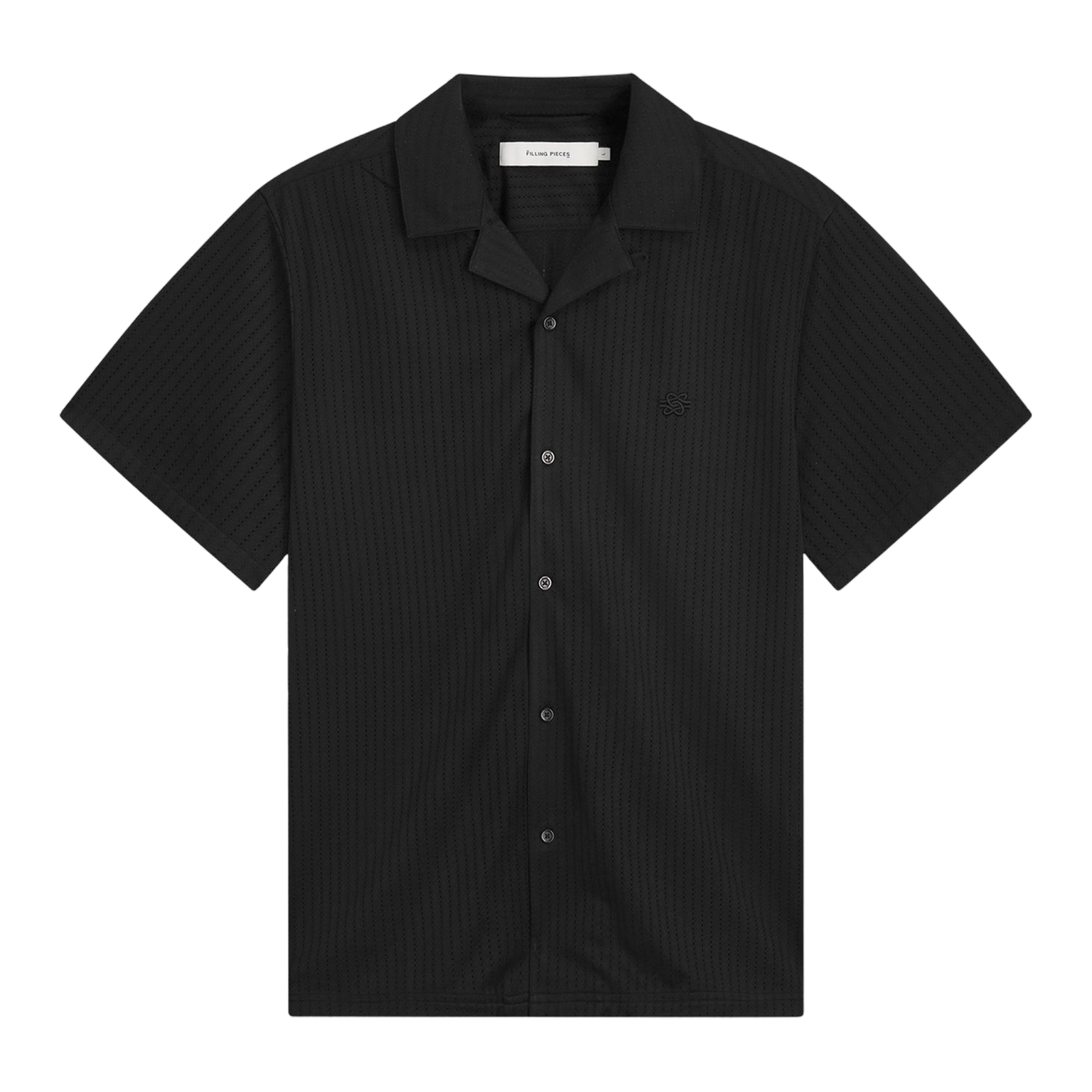 Resort Shirt Mesh Black