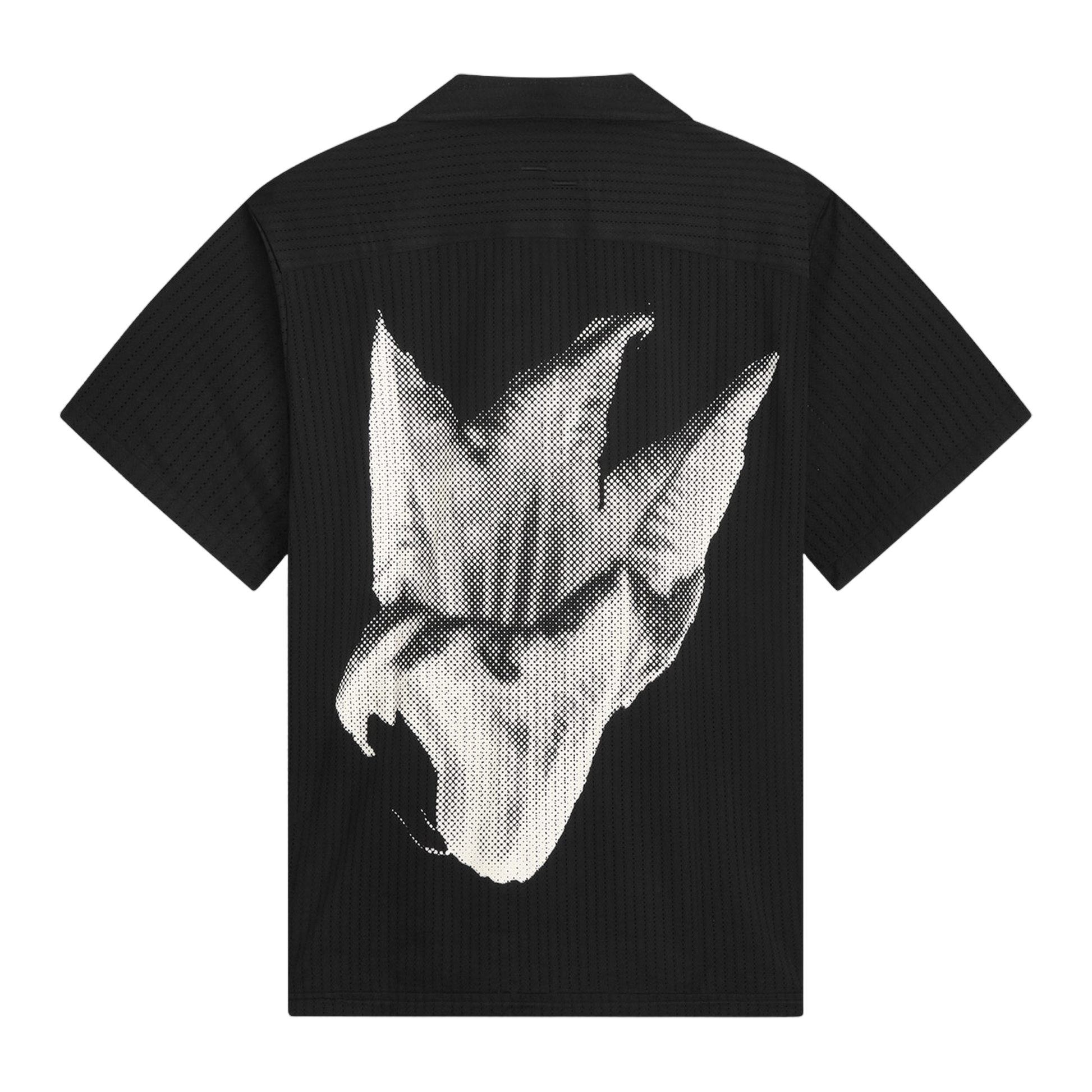 Resort Shirt Mesh Black