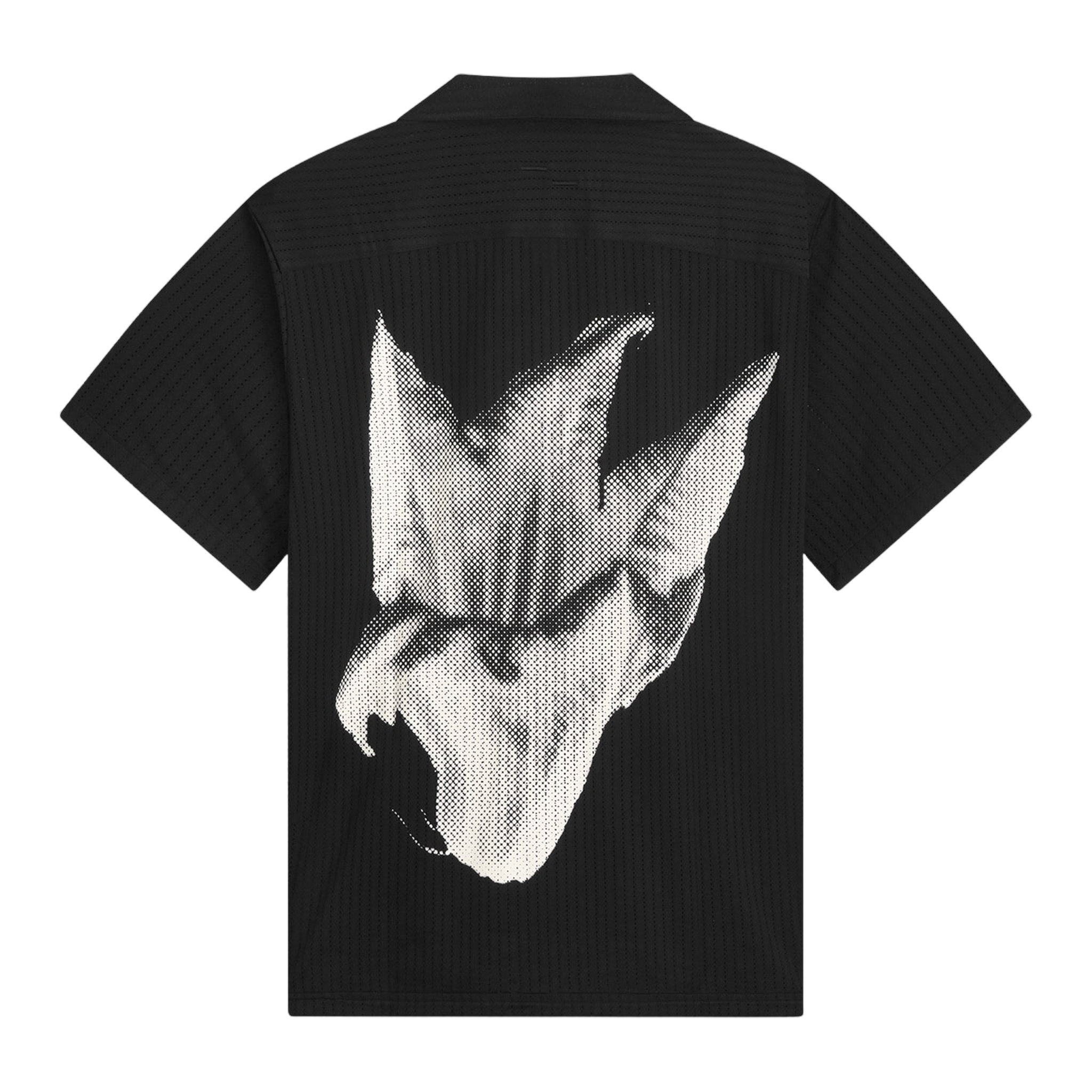Resort Shirt Mesh Black