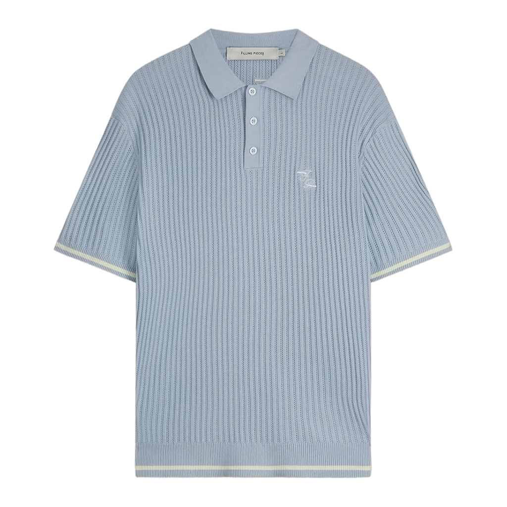 Fine Knit Polo Skyway