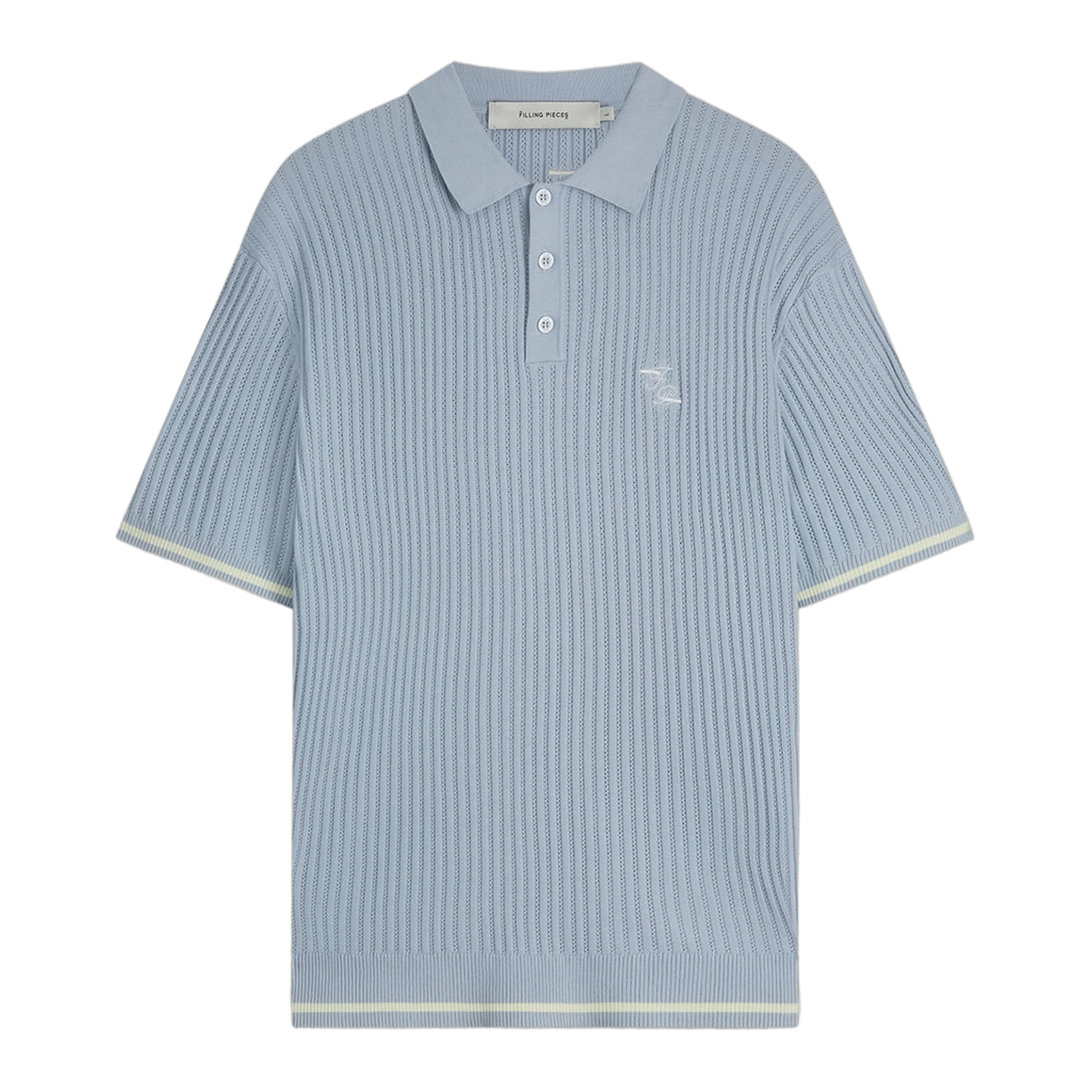 Fine Knit Polo Skyway
