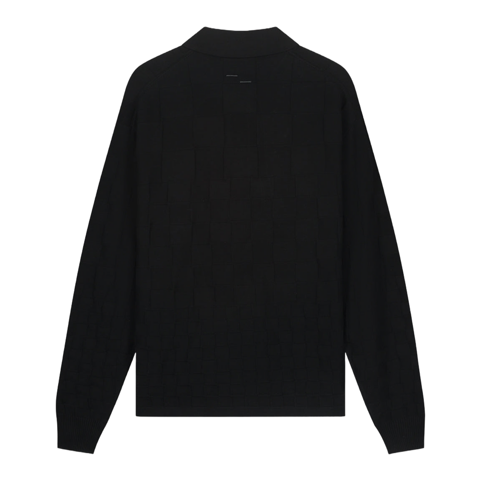 Knit Shirt Rugby Black