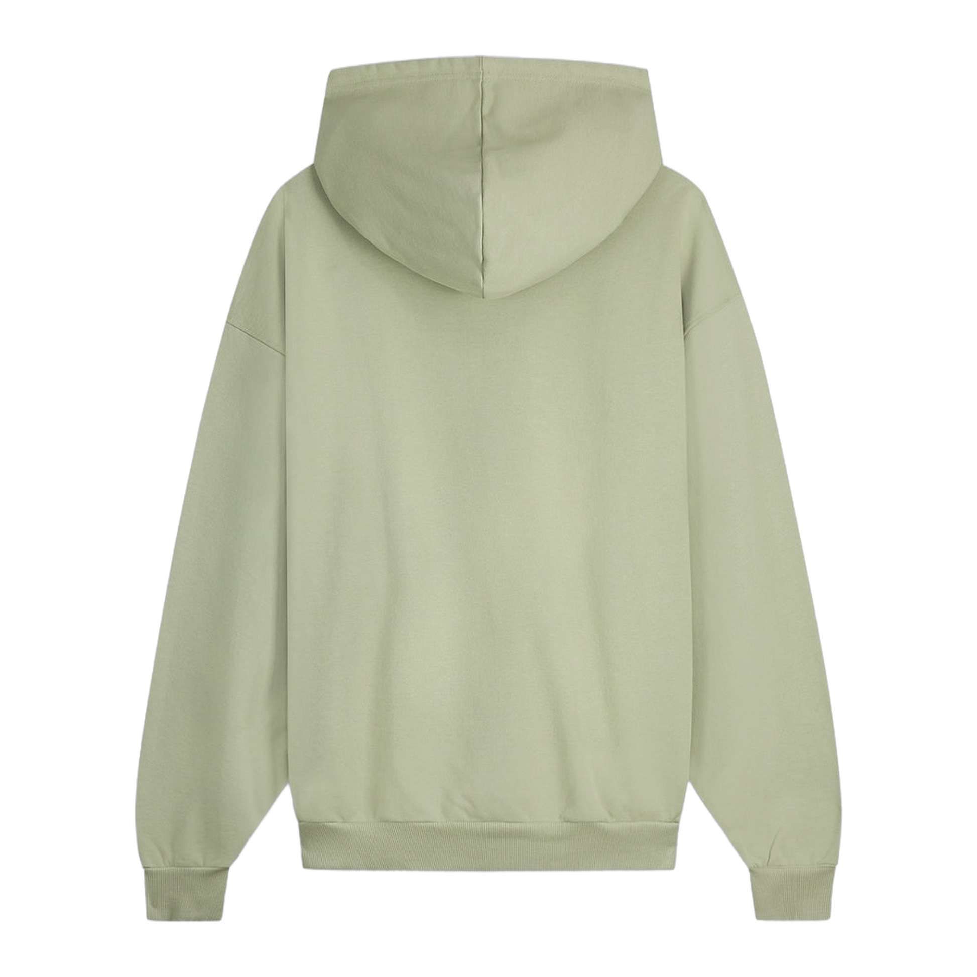 Hoodie Boxy Embroidered Tea
