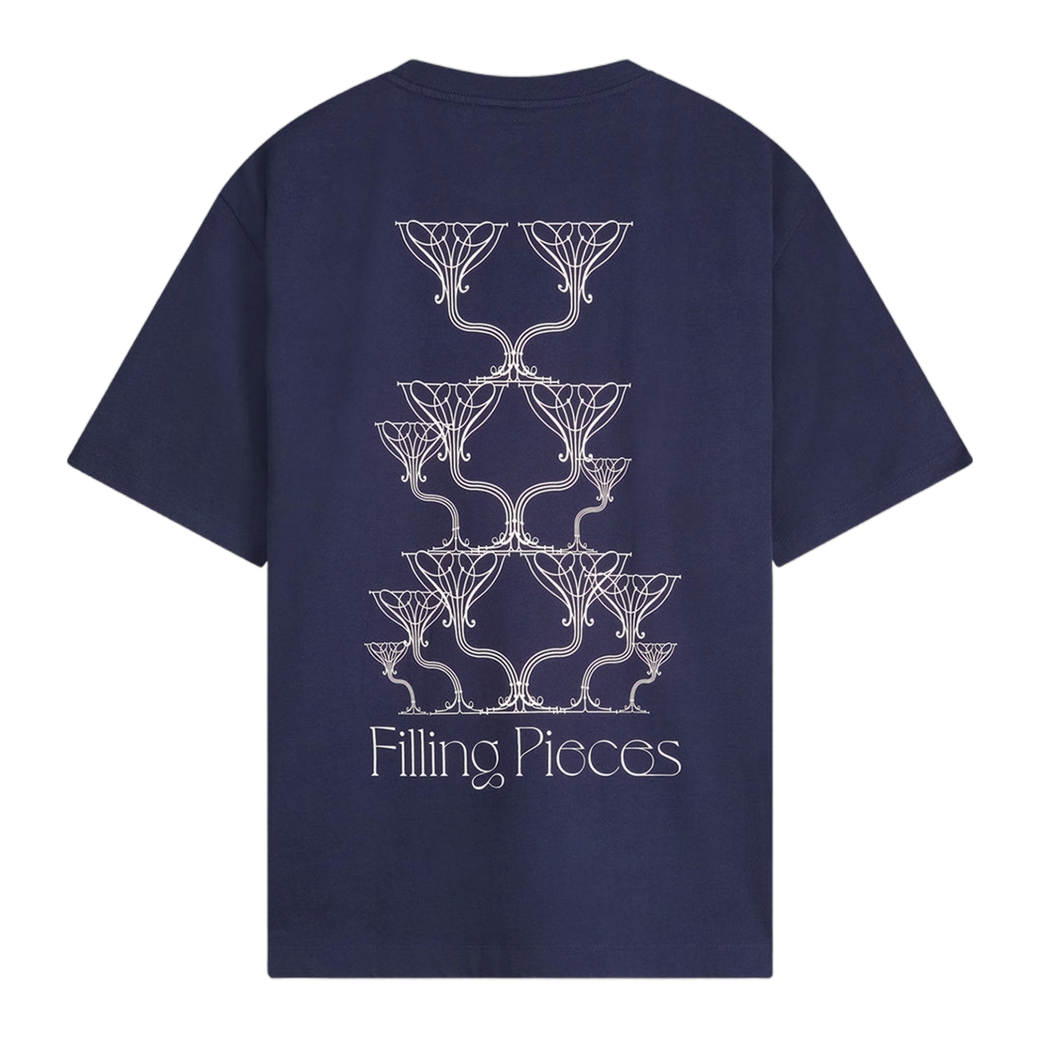 T-shirt Champagne Maritime Blue