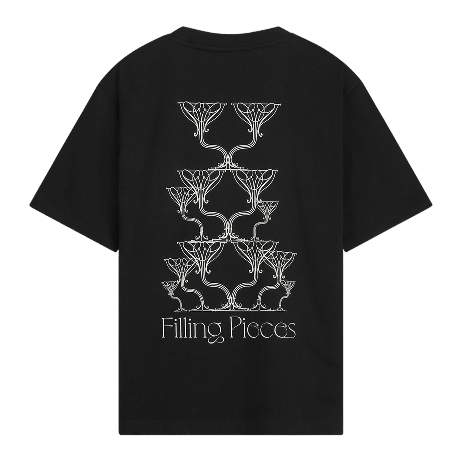 T-shirt Champagne Black
