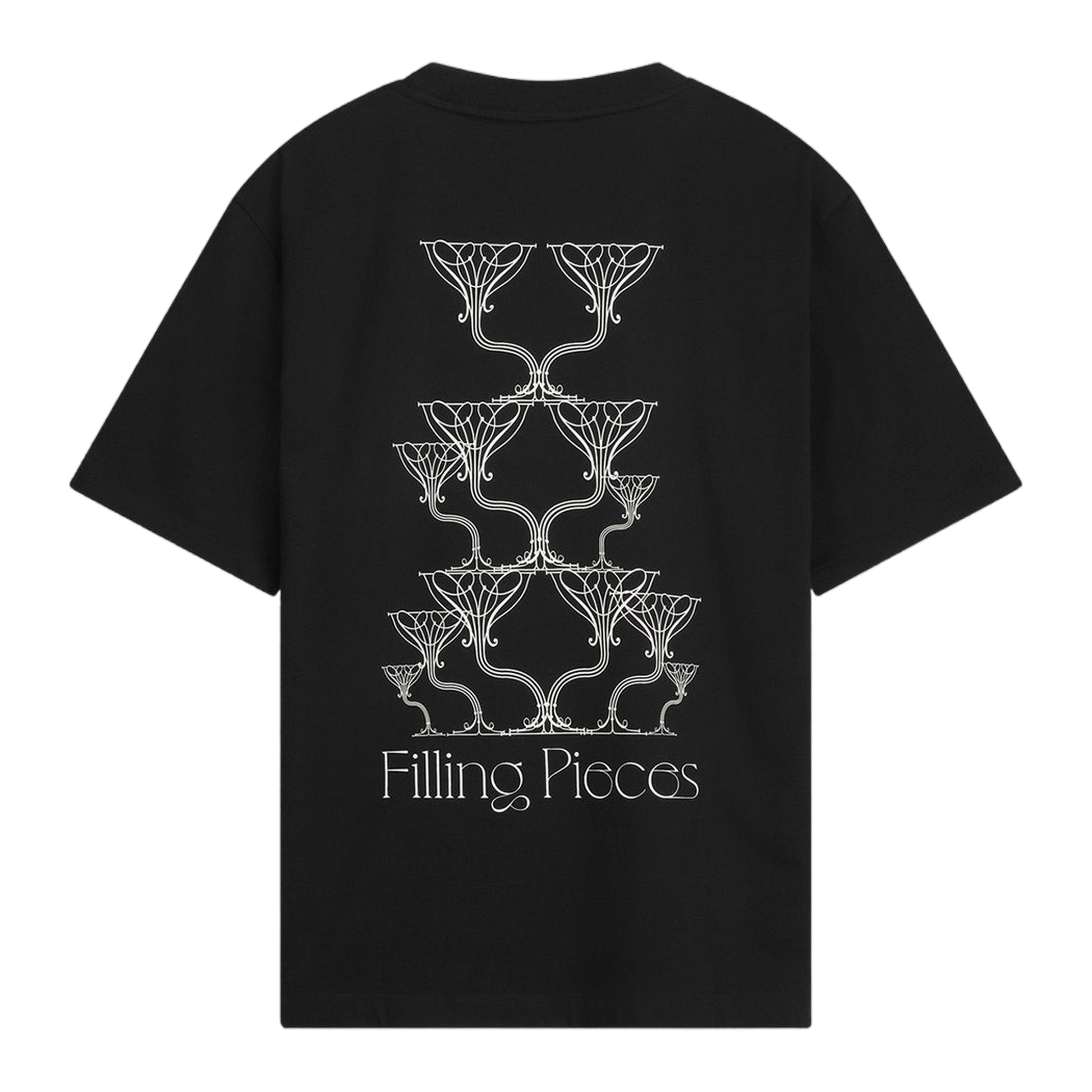 T-shirt Champagne Black