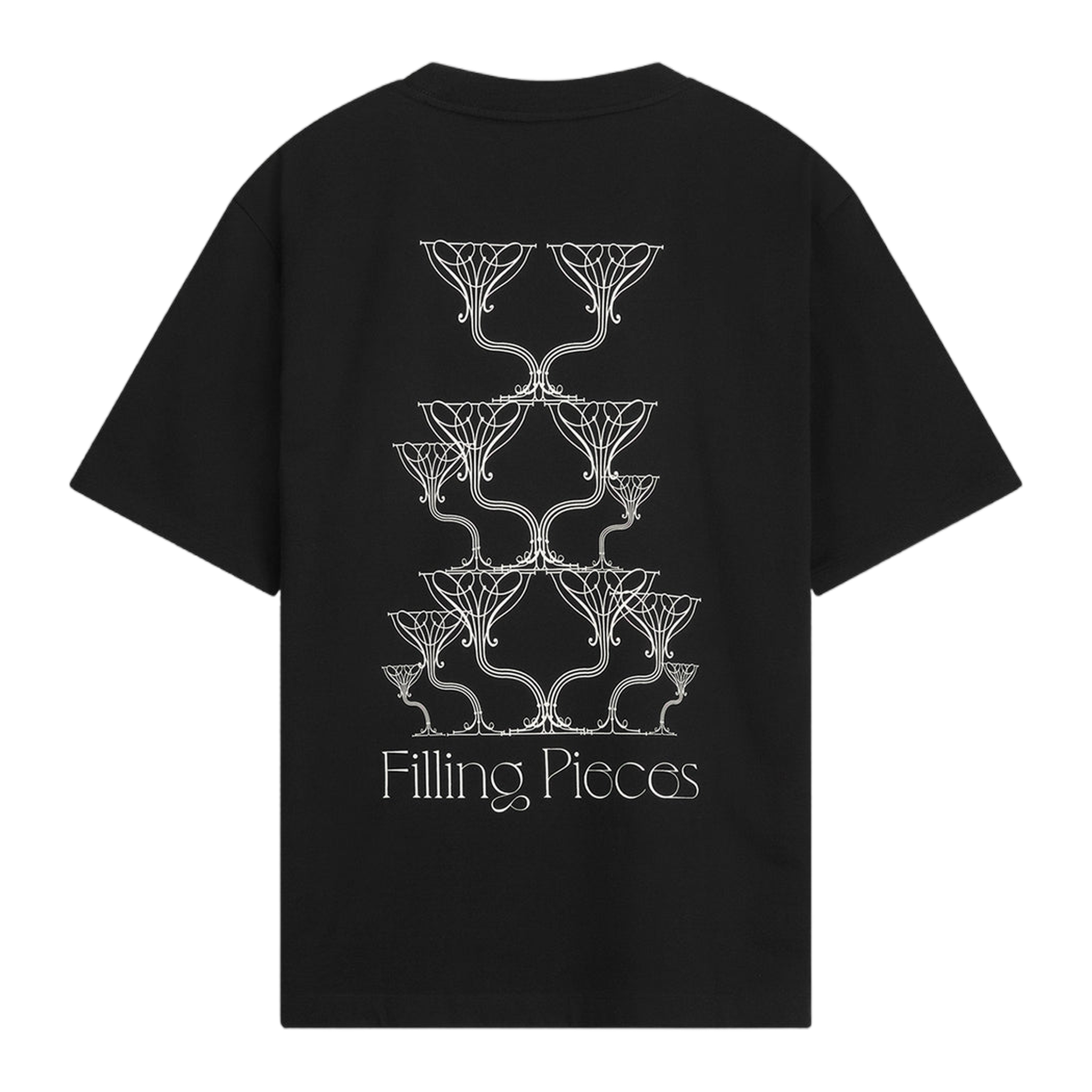 T-shirt Champagne Black